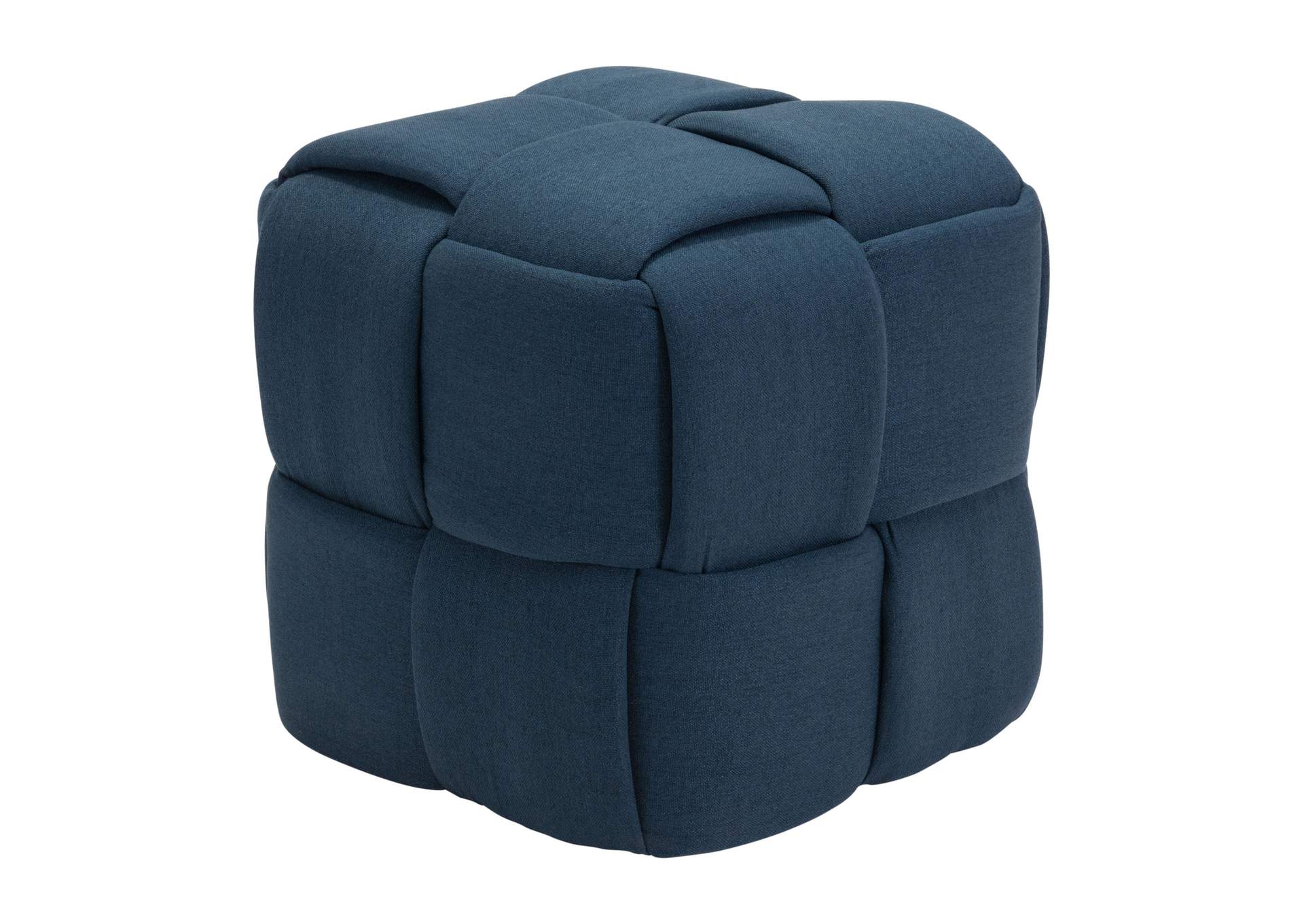 Checks Stool Navy Blue,Zuo