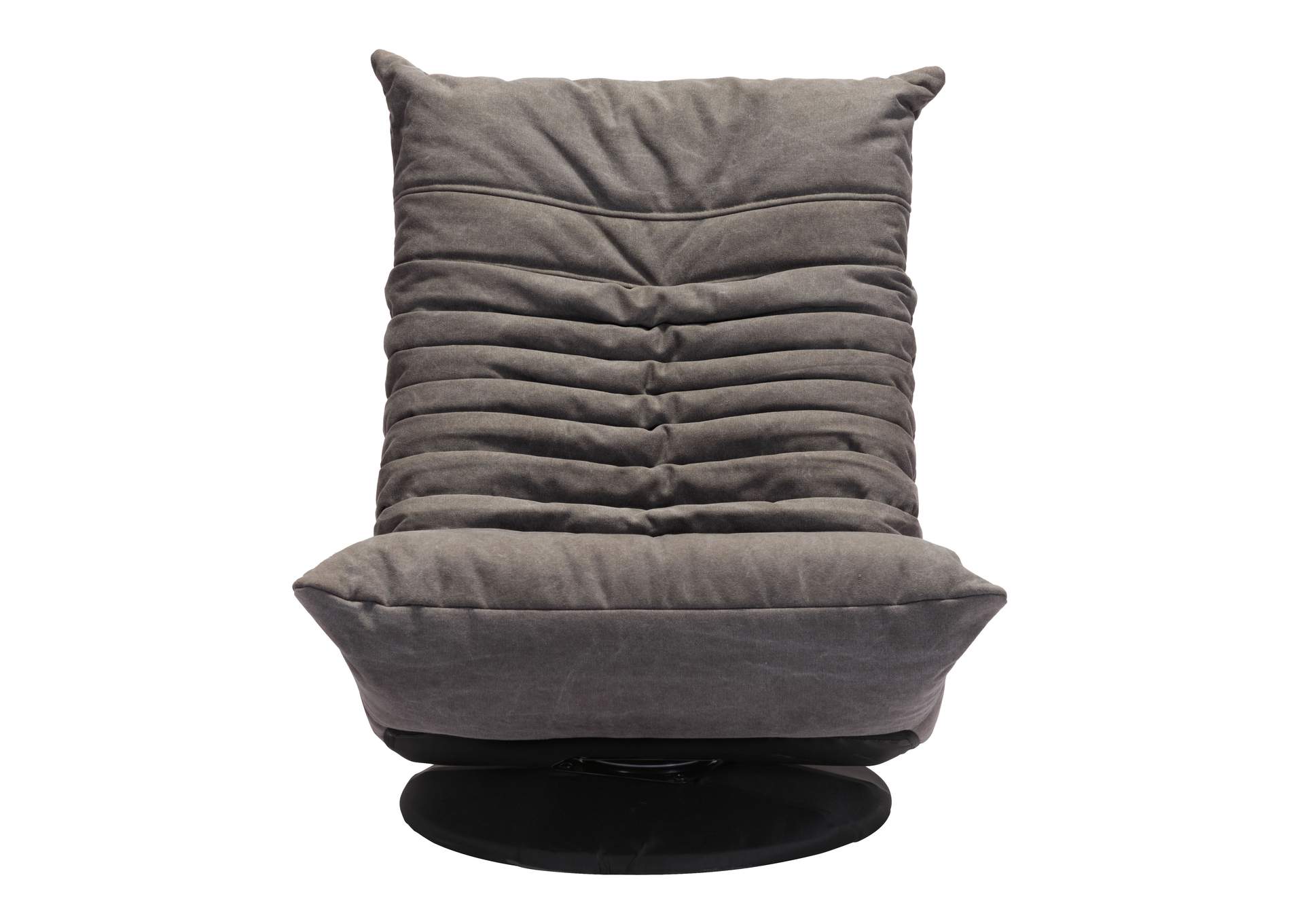 Down Low Swivel Chair Gray,Zuo