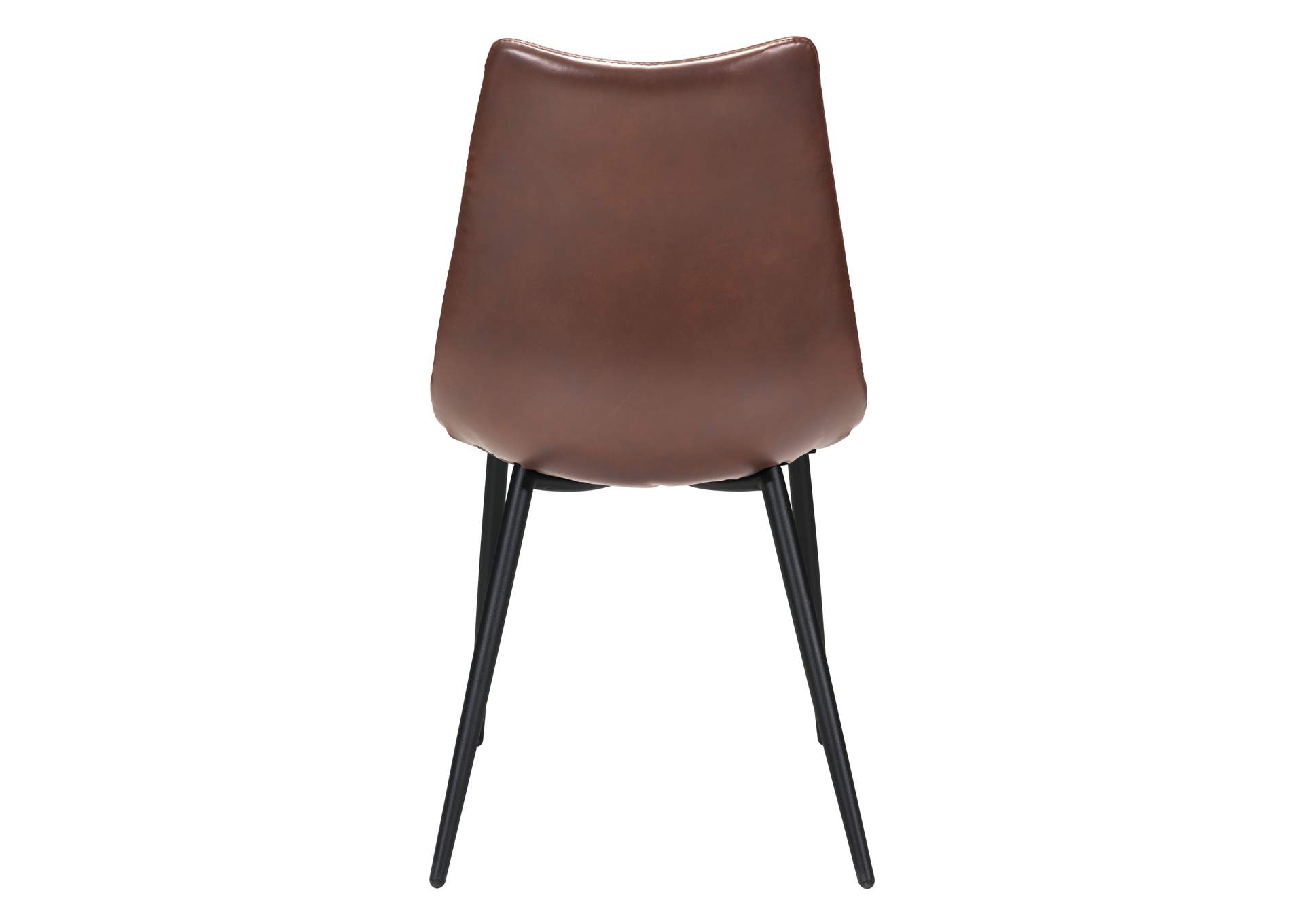 Norwich Dining Chair (Set Of 2) Brown,Zuo