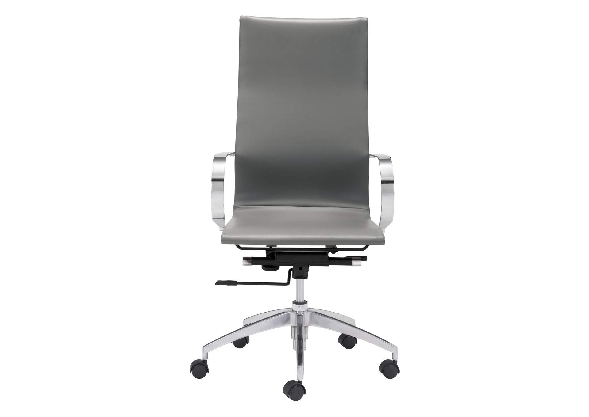 Glider High Back Office Chair Gray,Zuo