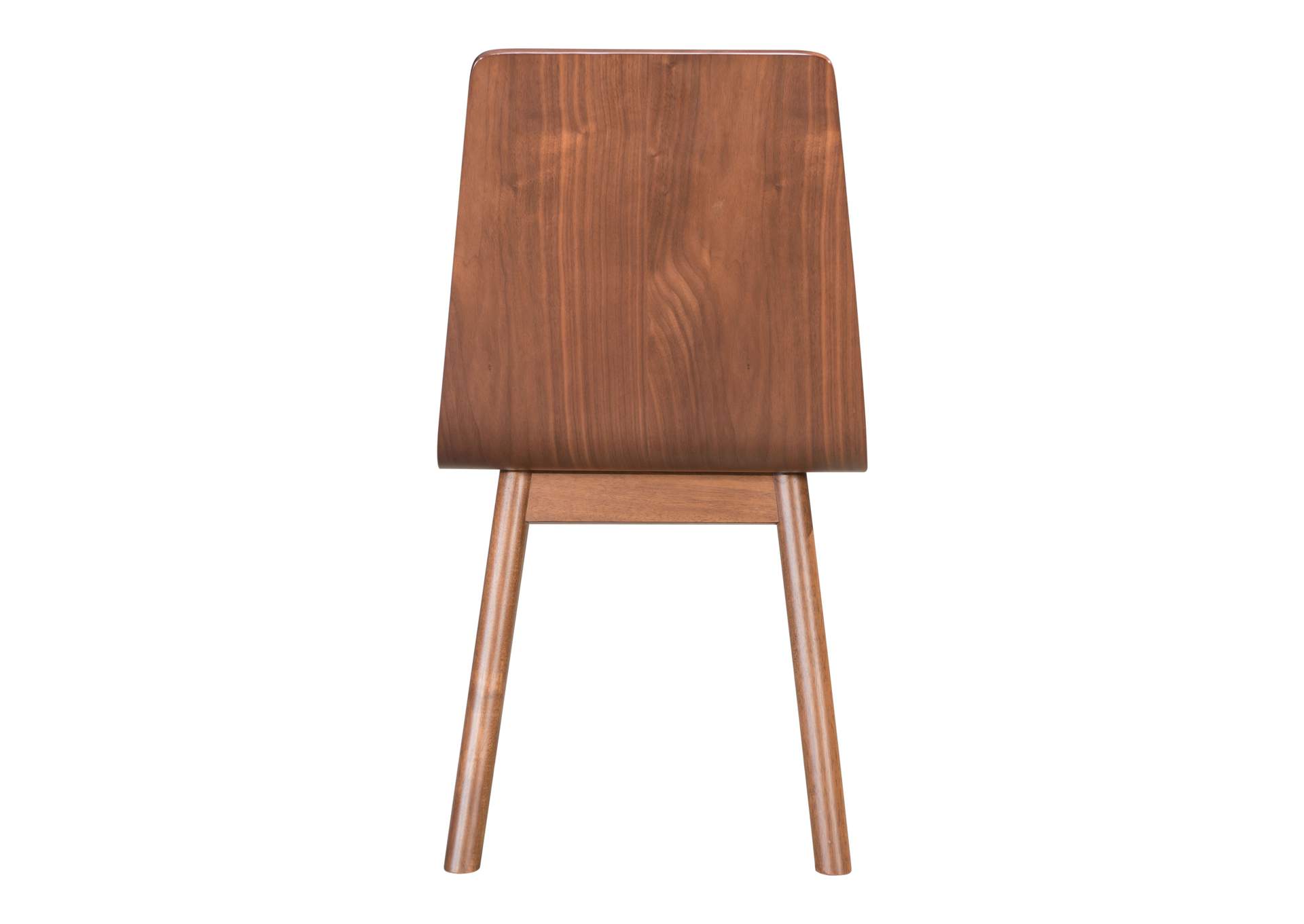 Audrey Dining Chair (Set Of 2) Walnut,Zuo