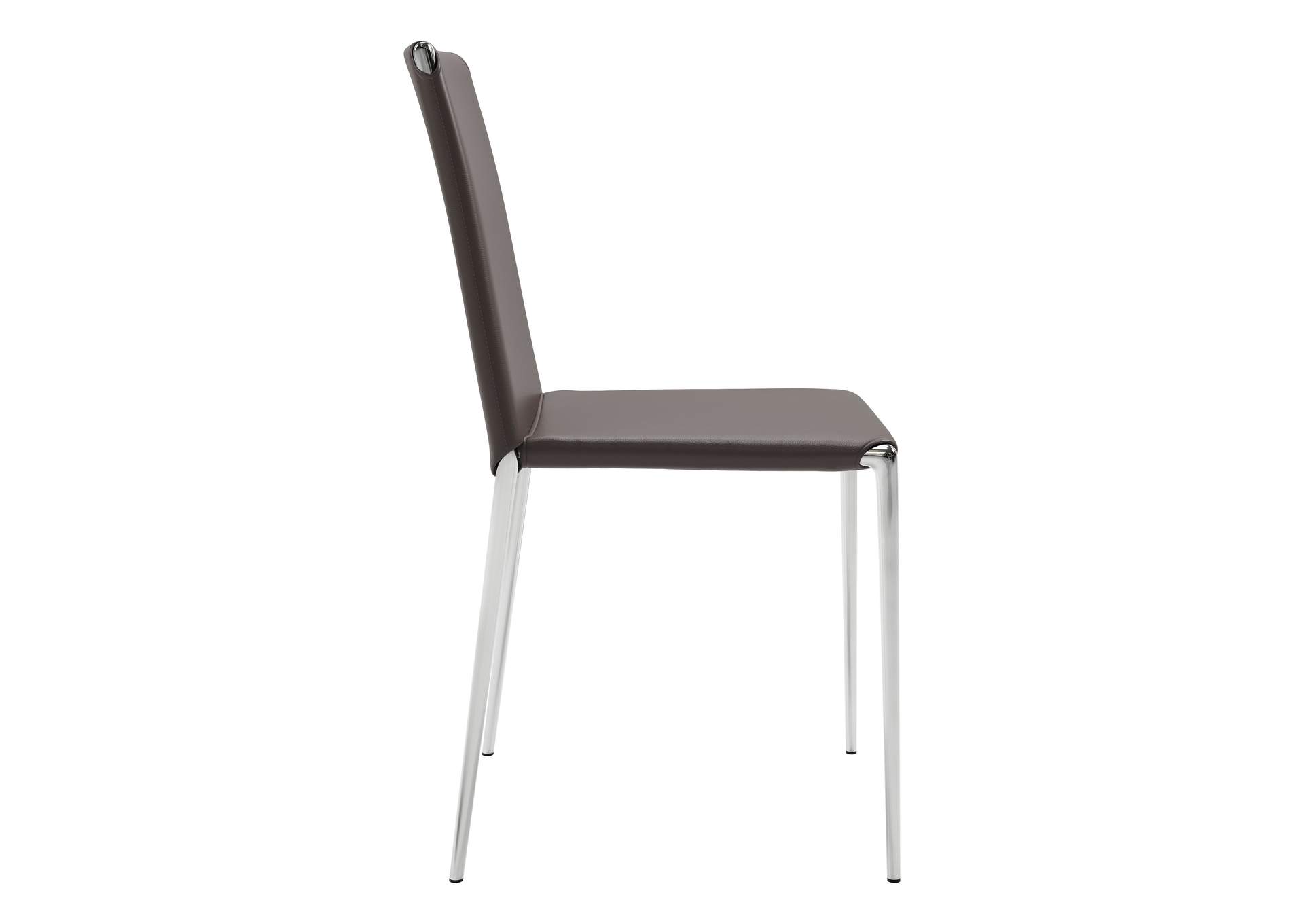Alex Dining Chair (Set Of 4) Espresso,Zuo
