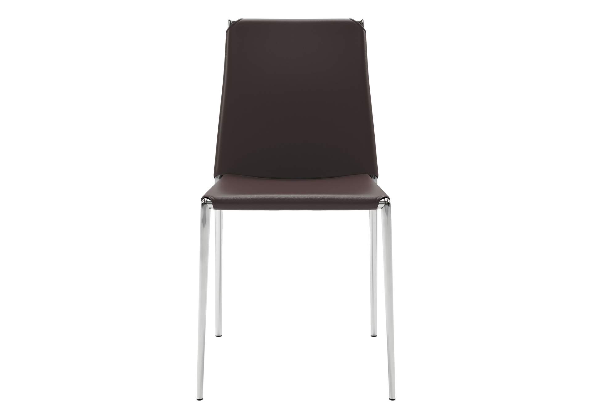 Alex Dining Chair (Set Of 4) Espresso,Zuo