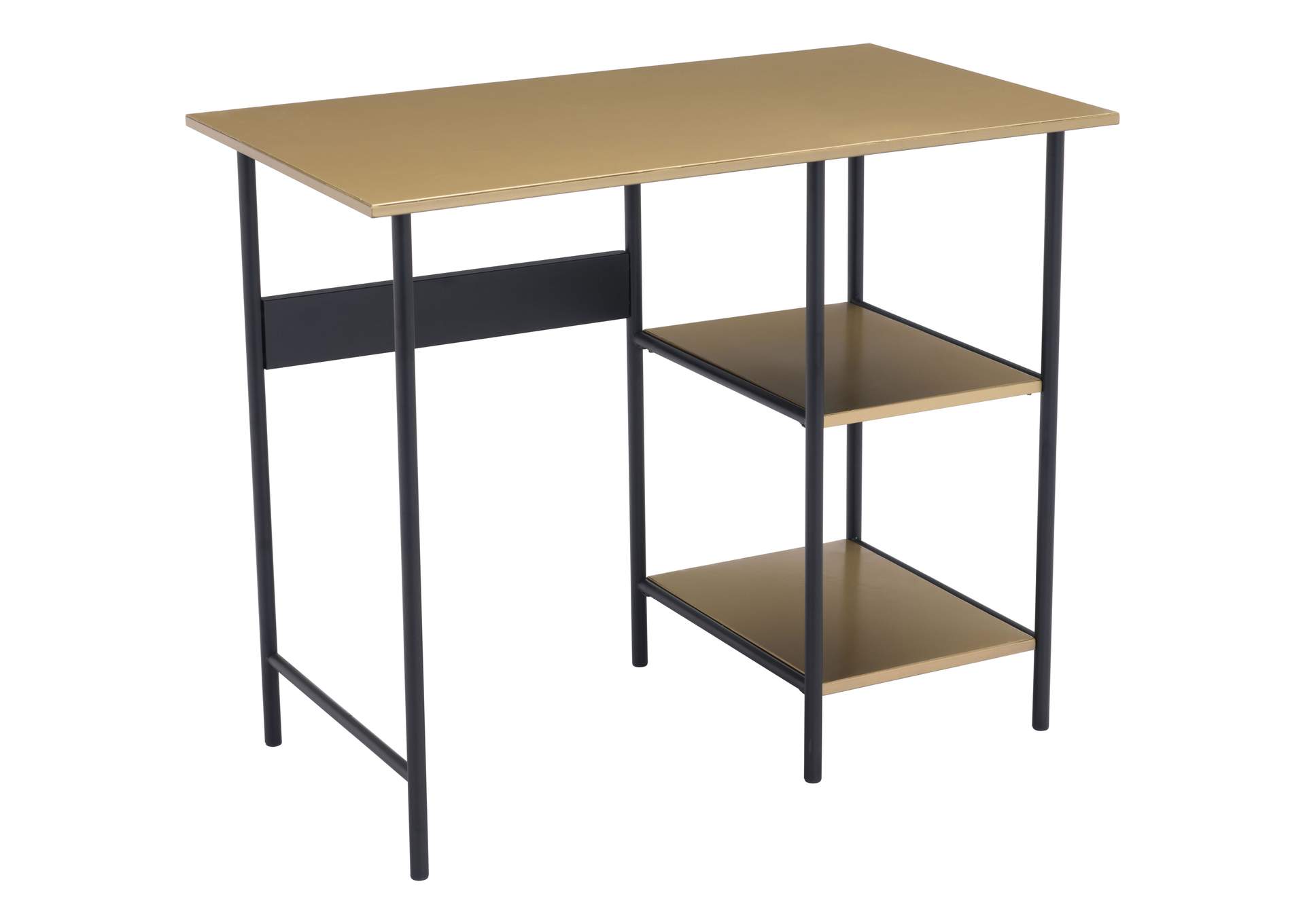 Harris Desk Brass & Black,Zuo