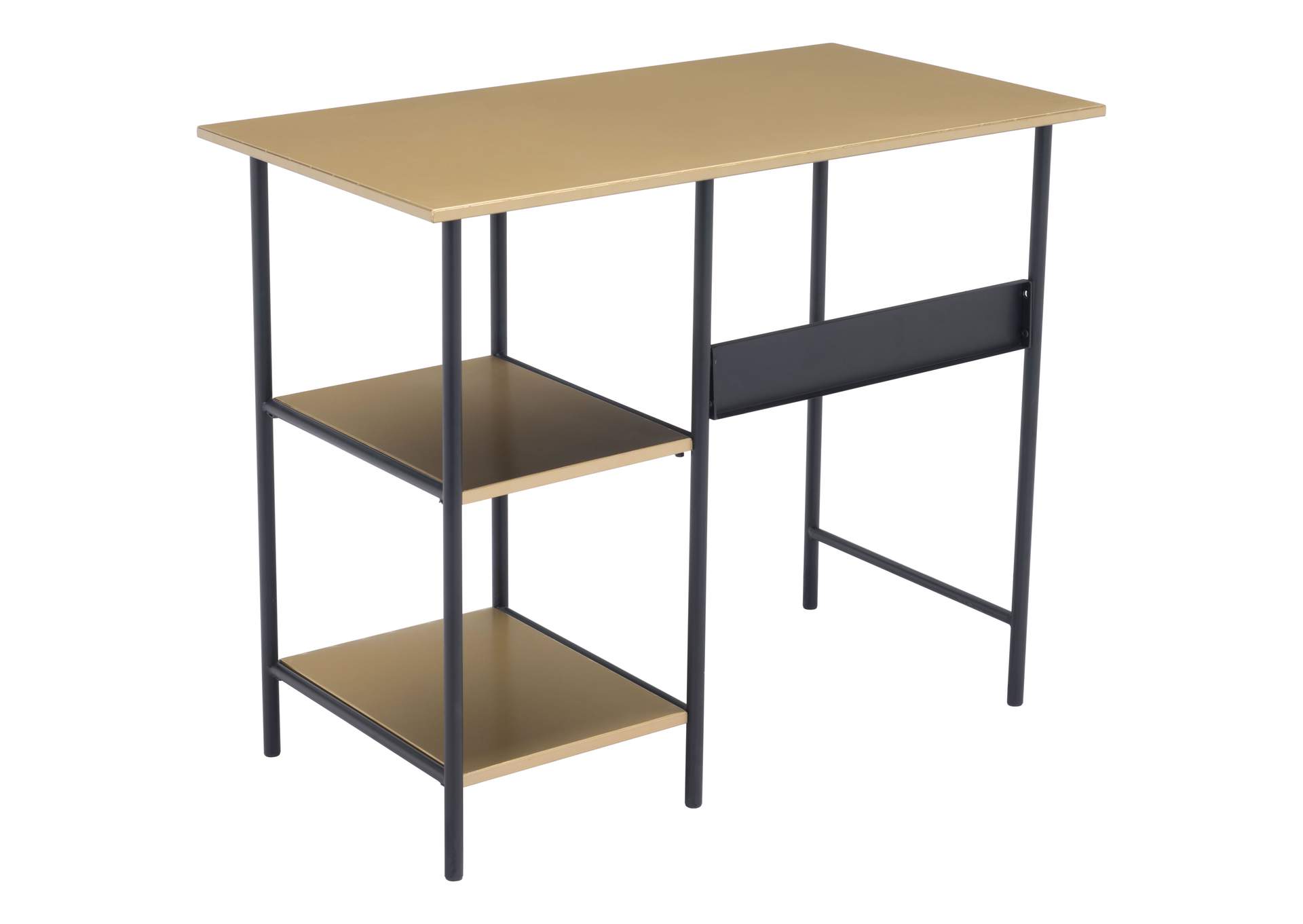 Harris Desk Brass & Black,Zuo