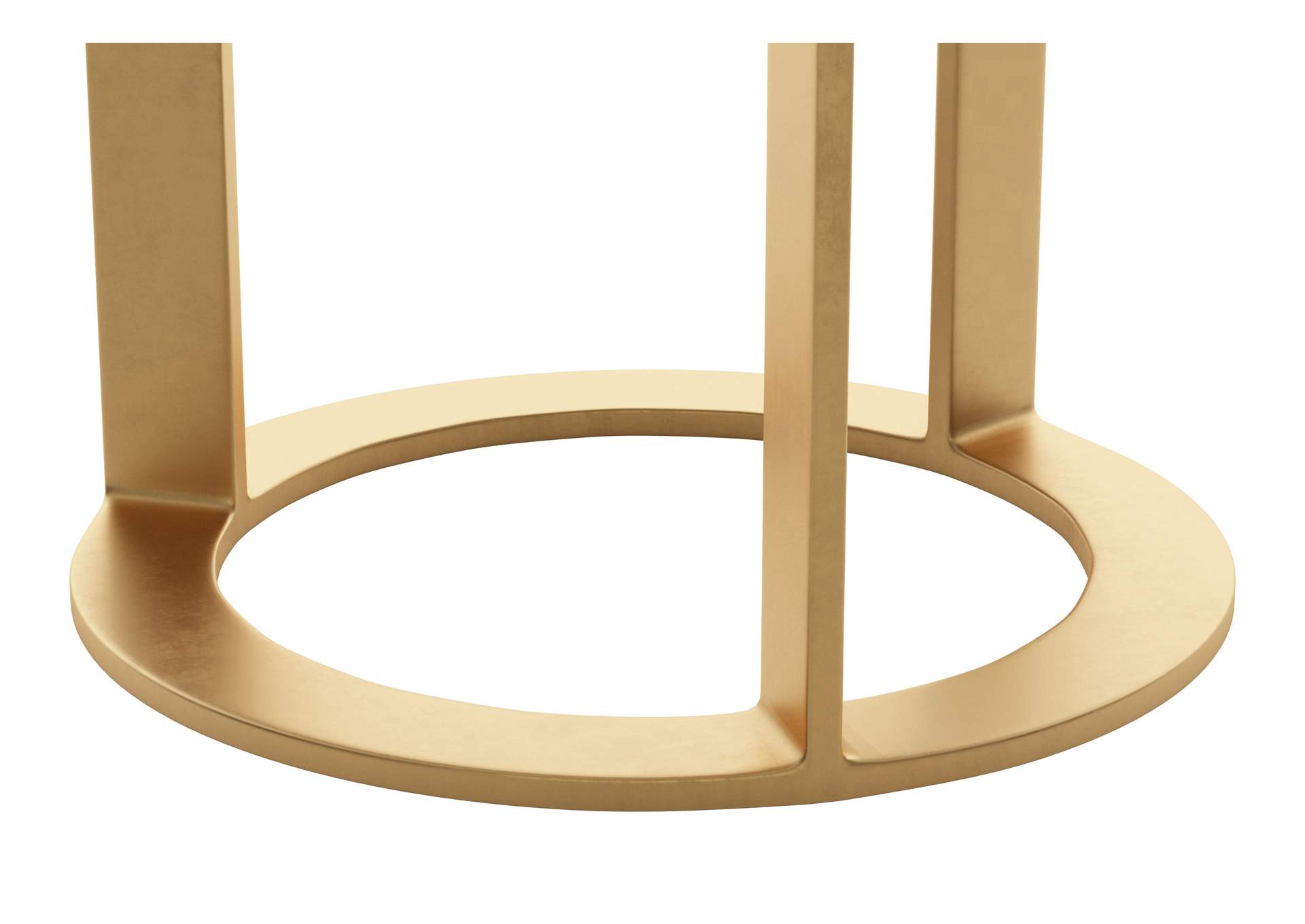 Helena Marble Side Table White & Gold,Zuo