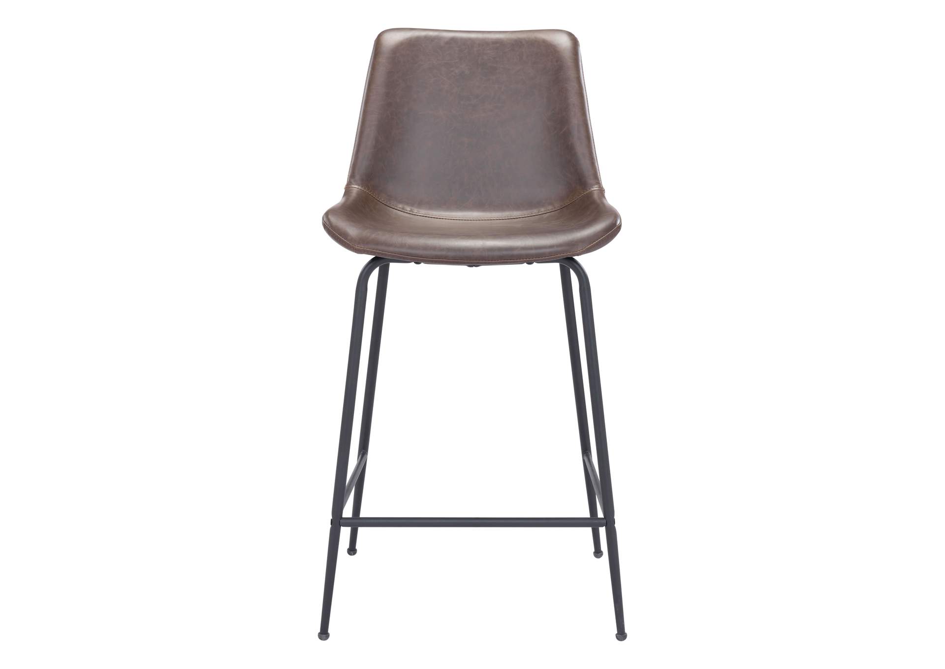 Byron Counter Stool Brown,Zuo