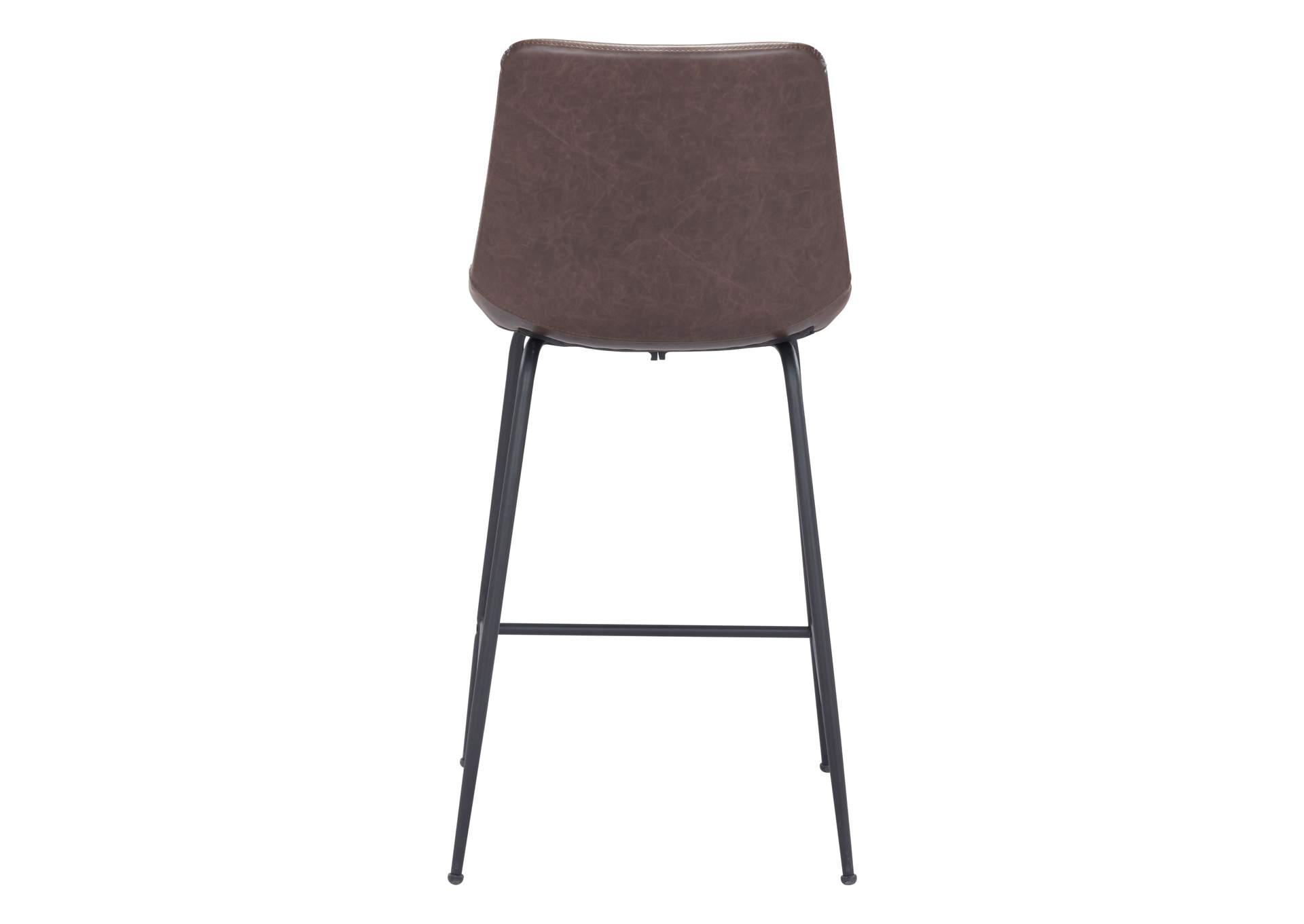 Byron Counter Stool Brown,Zuo