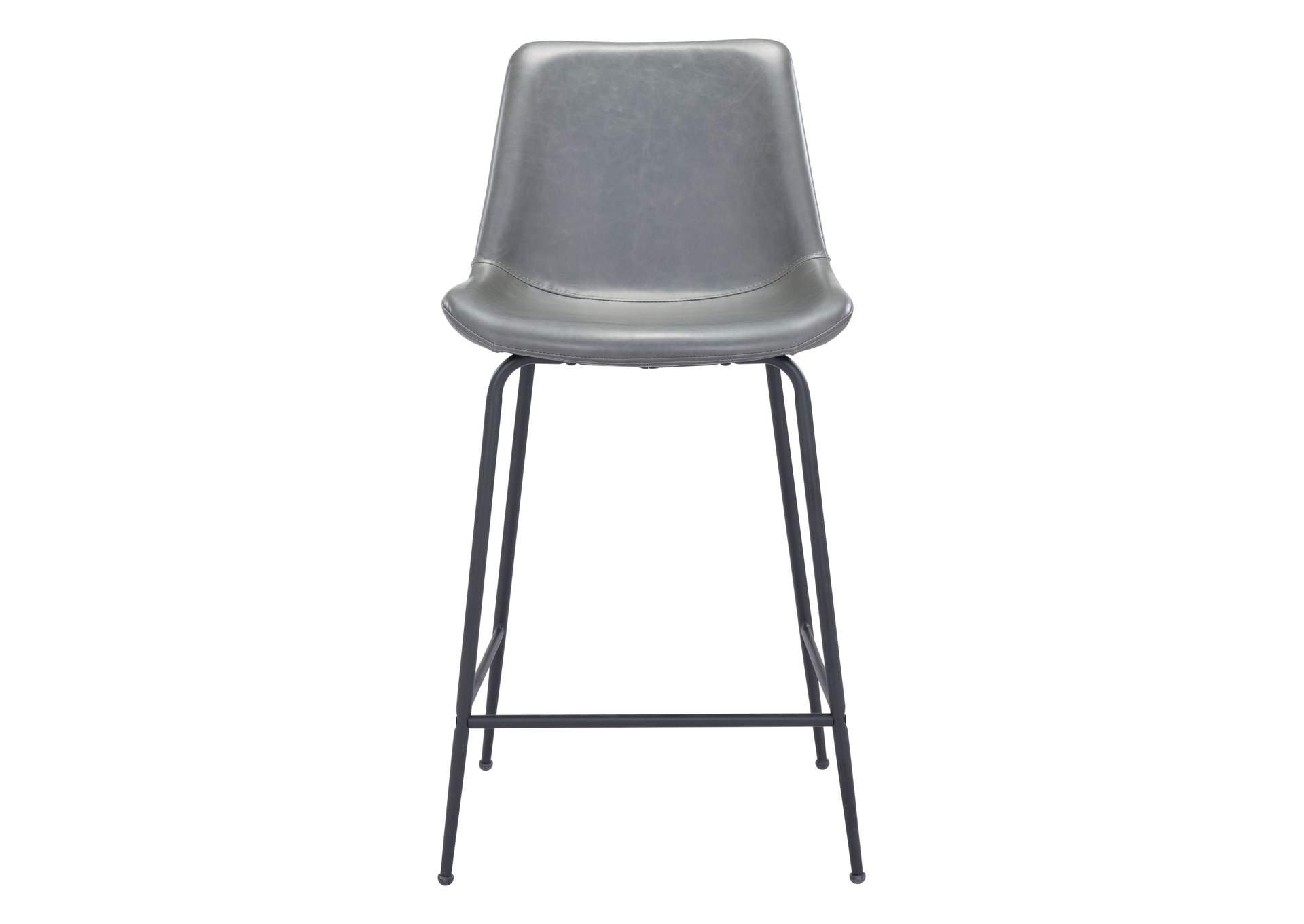 Byron Counter Stool Gray,Zuo