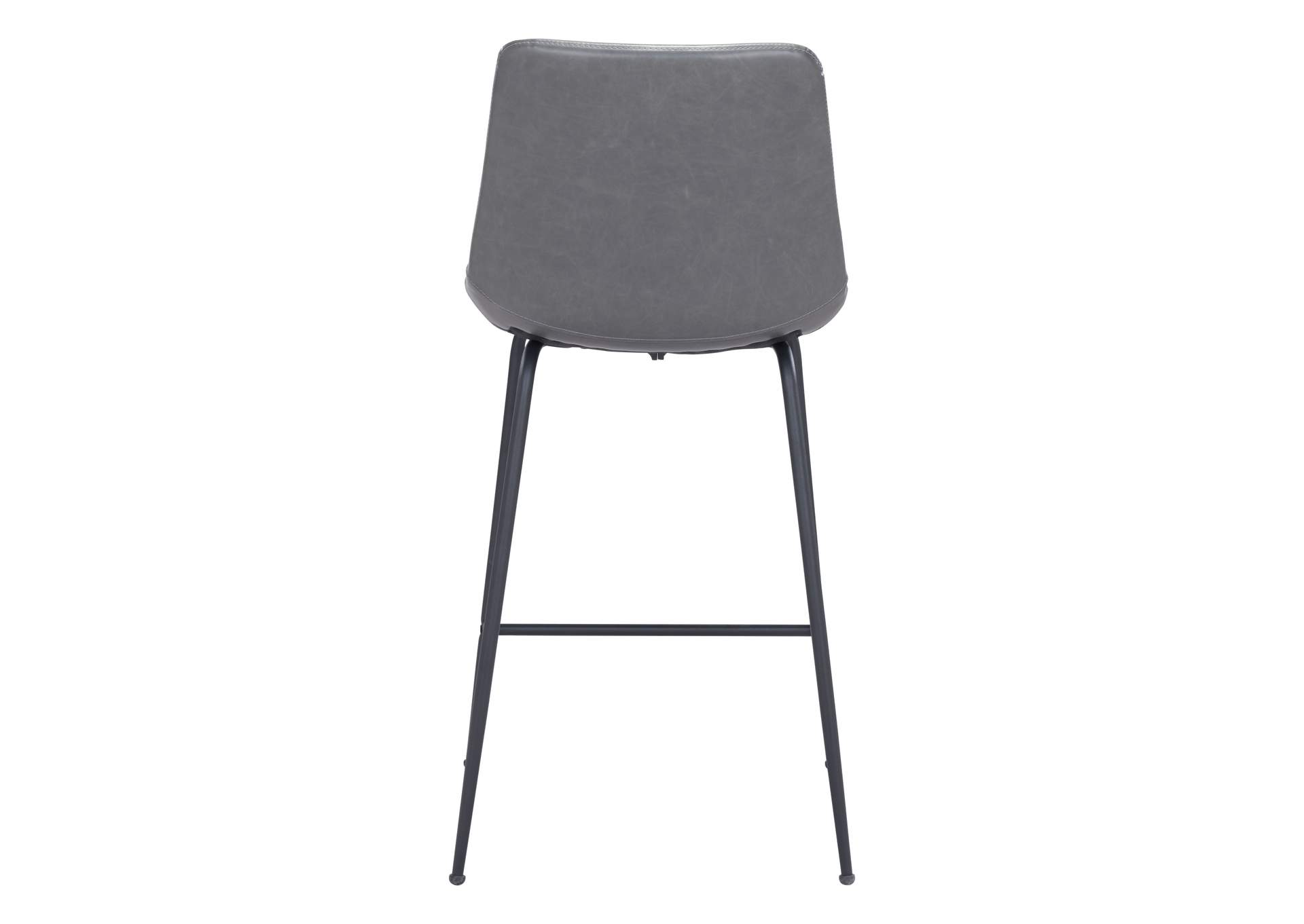 Byron Counter Stool Gray,Zuo