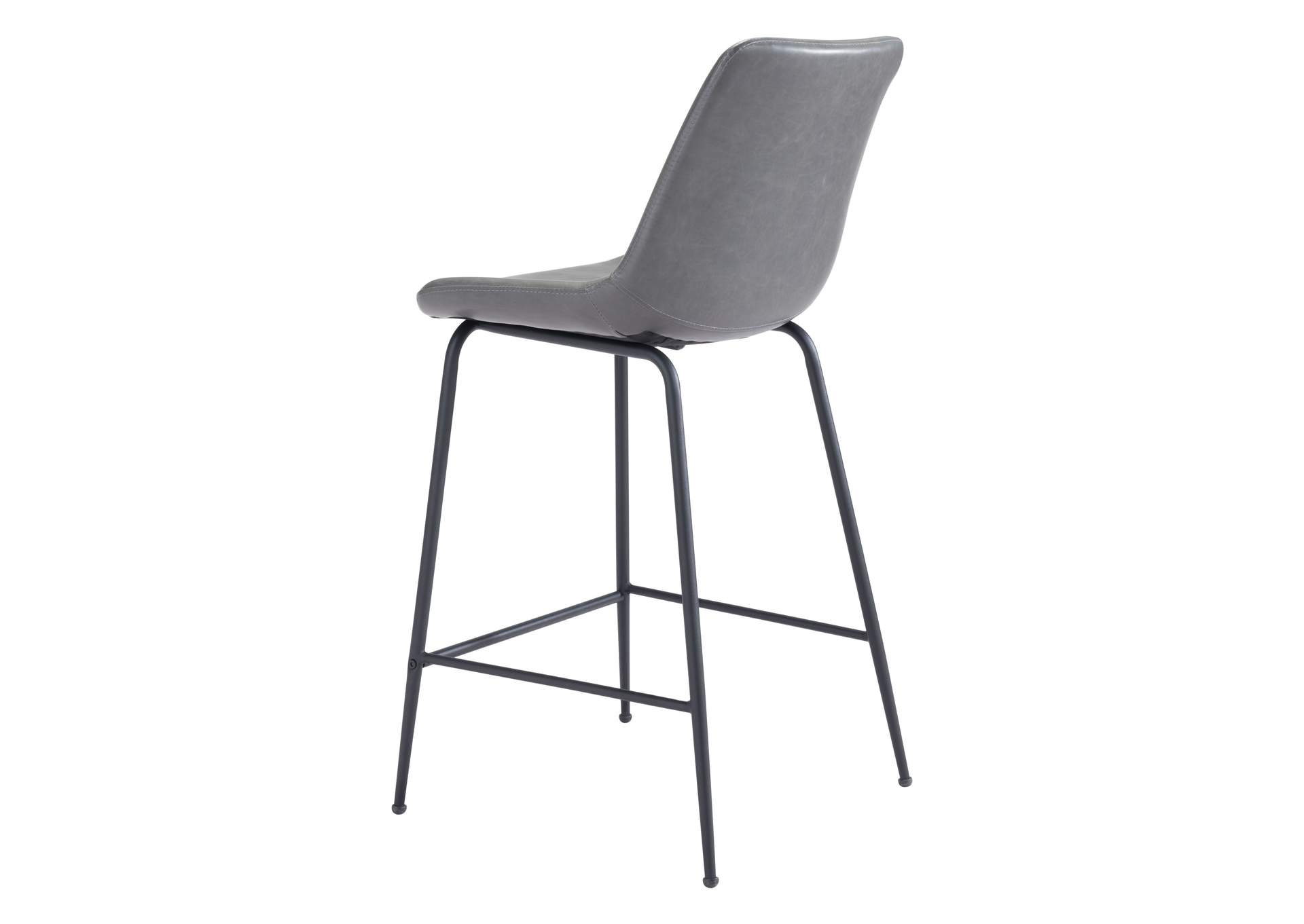 Byron Counter Stool Gray,Zuo