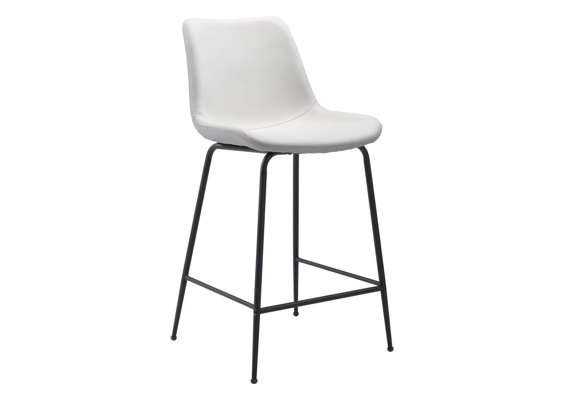 Byron Counter Stool White,Zuo