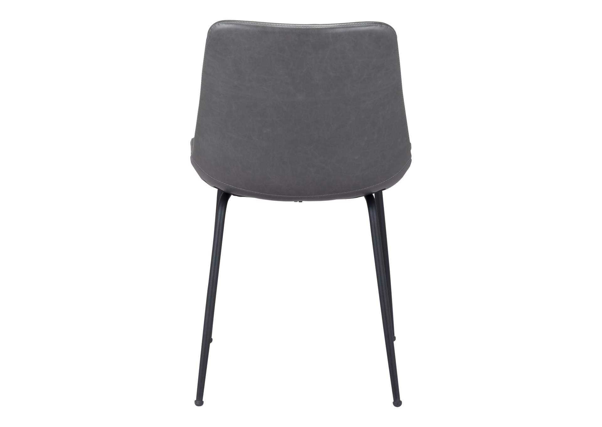 Byron Dining Chair (Set Of 2) Gray,Zuo