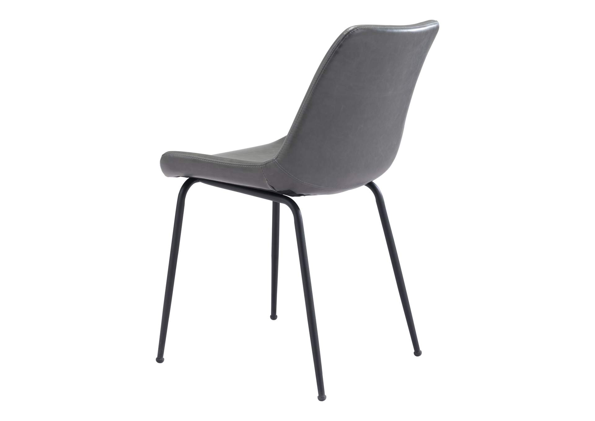 Byron Dining Chair (Set Of 2) Gray,Zuo