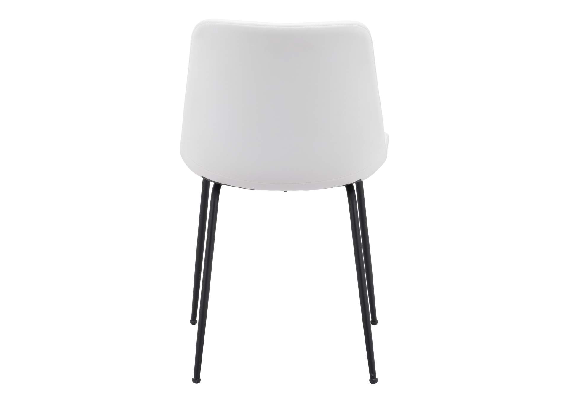 Byron Dining Chair (Set Of 2) White,Zuo