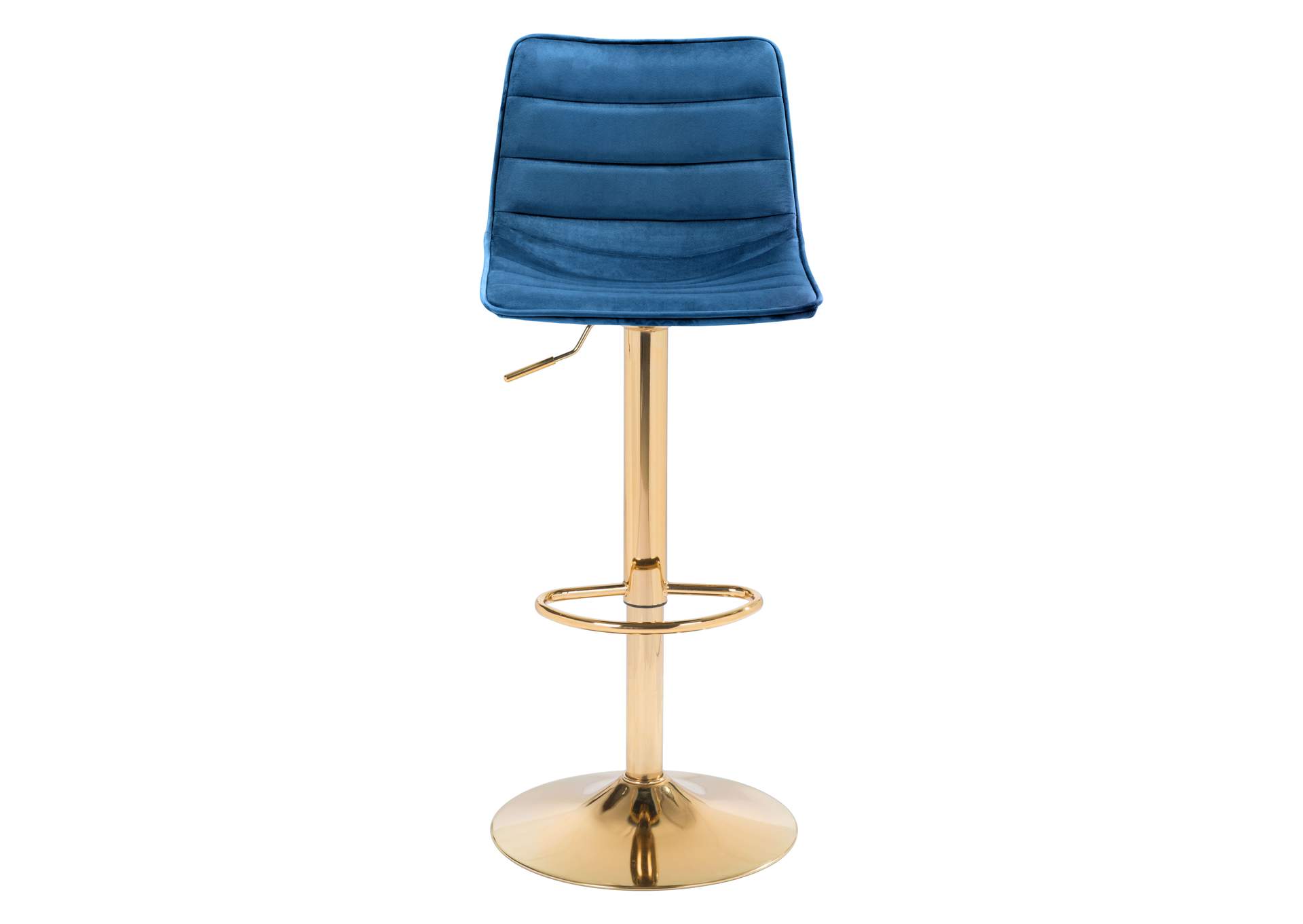 Prima Barstool Dark Blue & Gold,Zuo