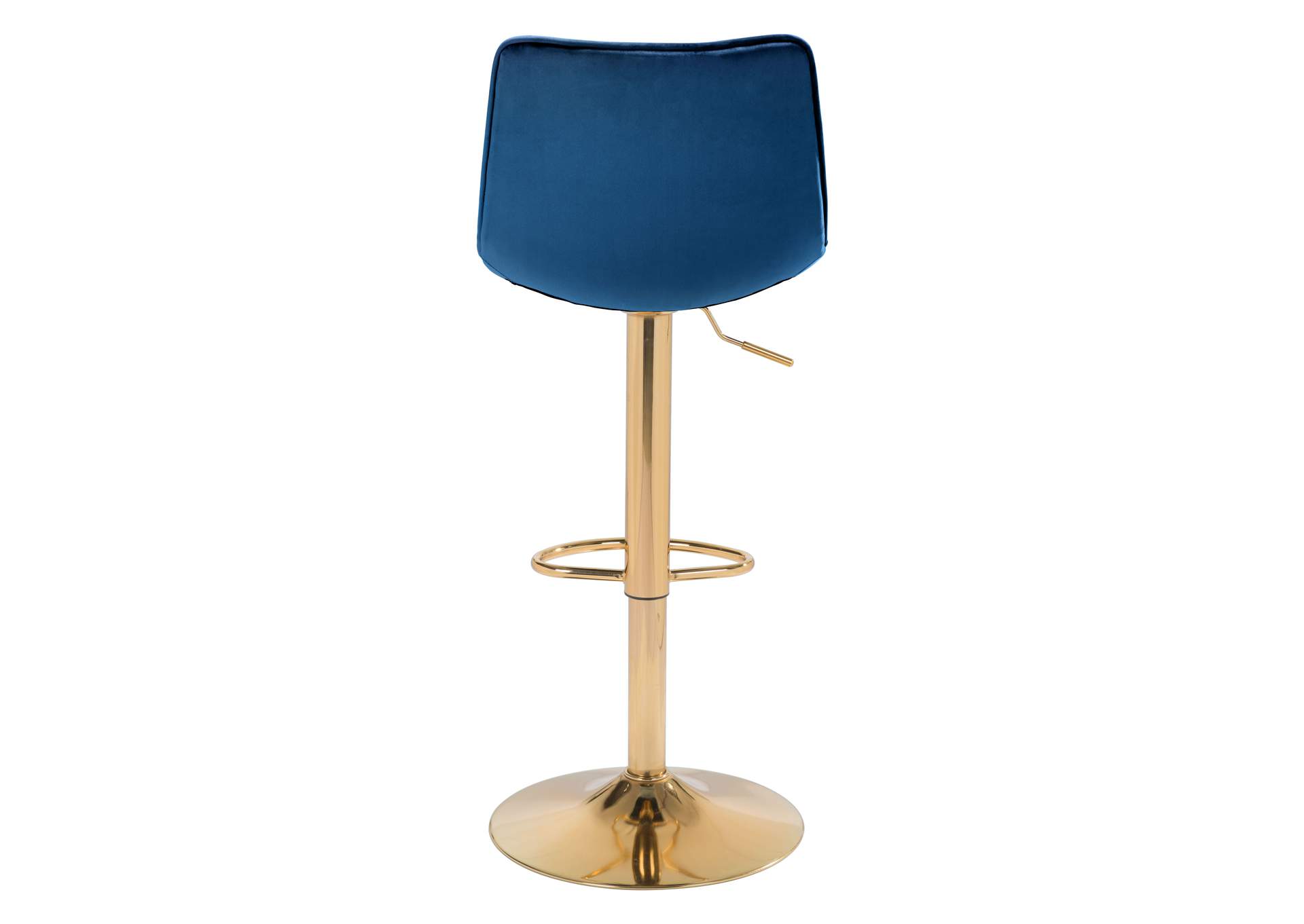Prima Barstool Dark Blue & Gold,Zuo