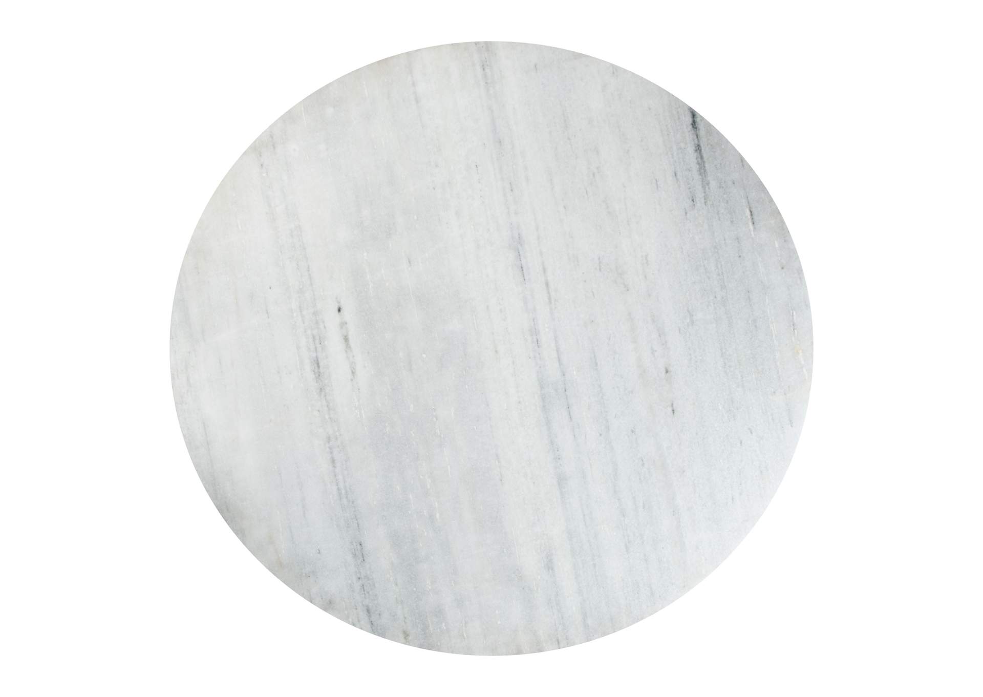 Ithaca Dining Table White & Gold,Zuo