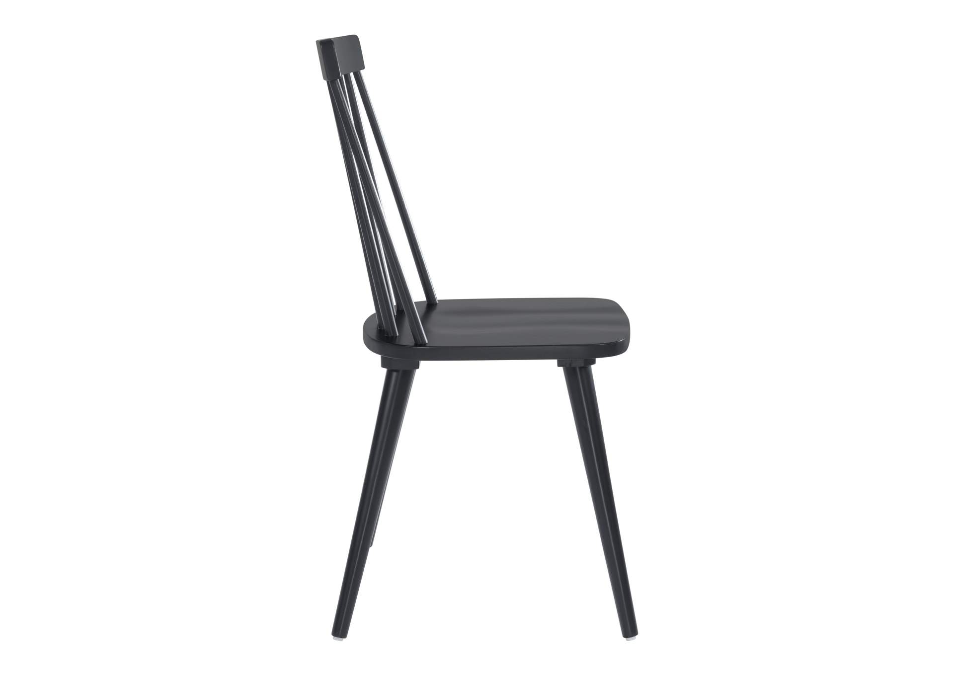Ashley Dining Chair (Set Of 2) Black,Zuo