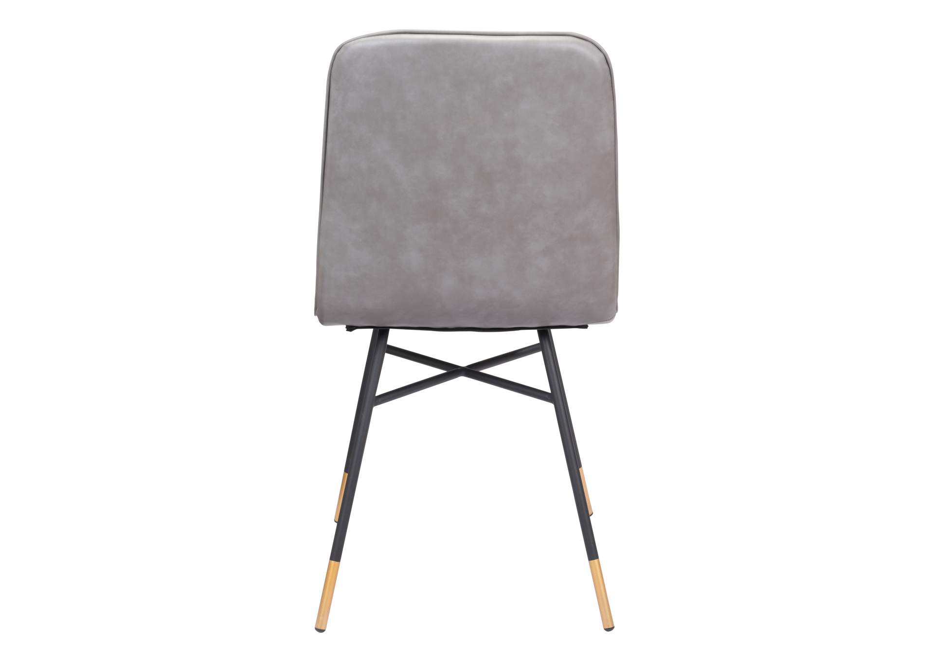 Var Dining Chair (Set Of 2) Gray,Zuo