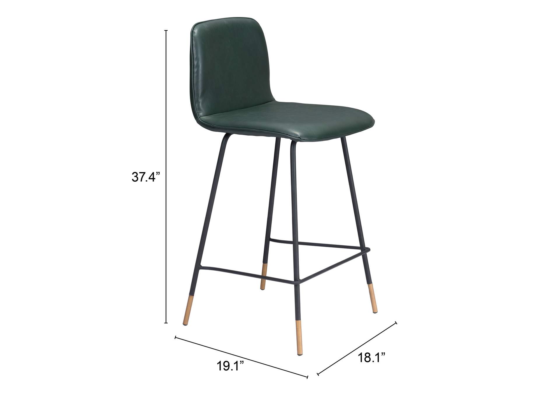 Var Counter Stool Green,Zuo
