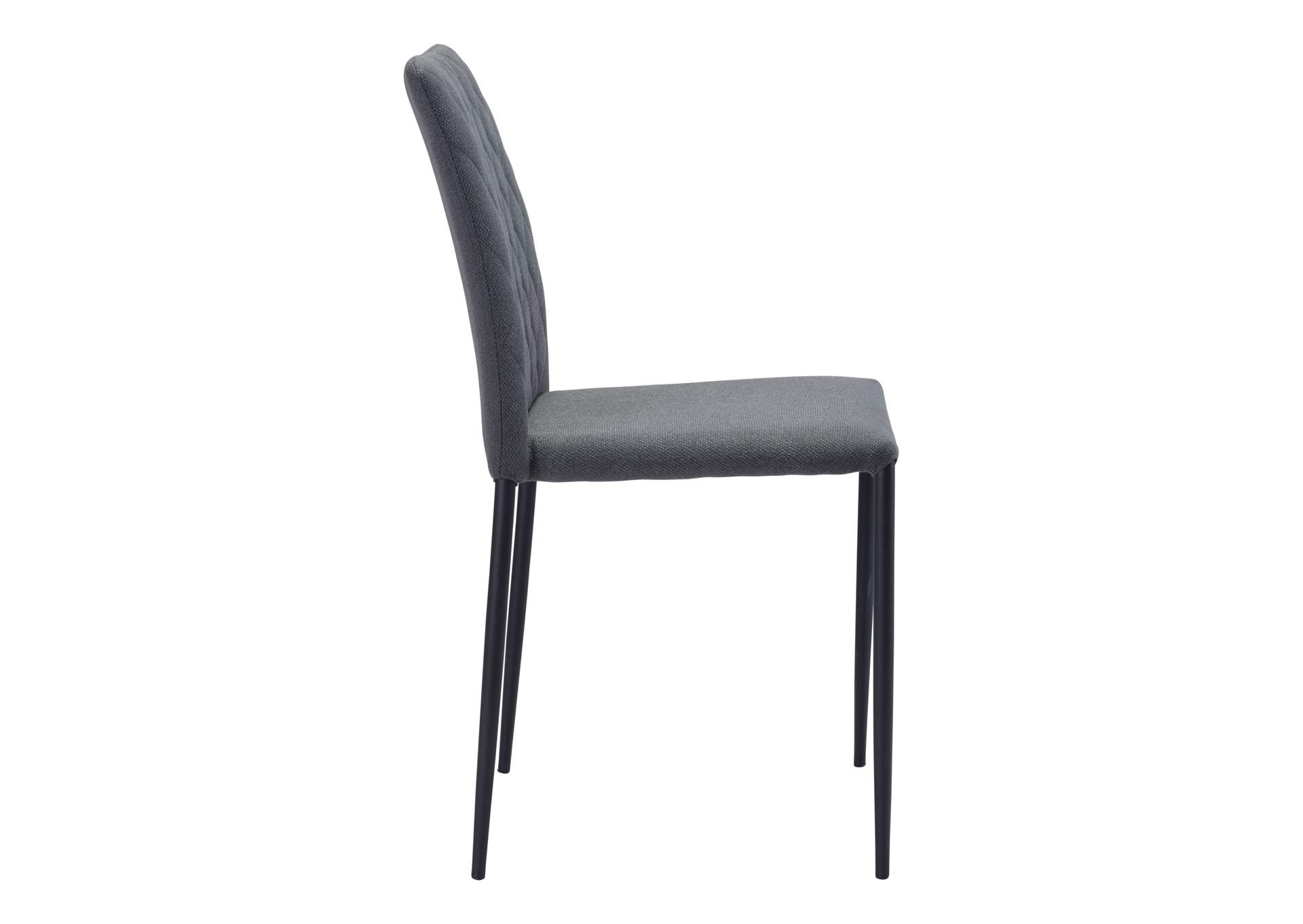 Harve Dining Chair (Set Of 2) Gray,Zuo