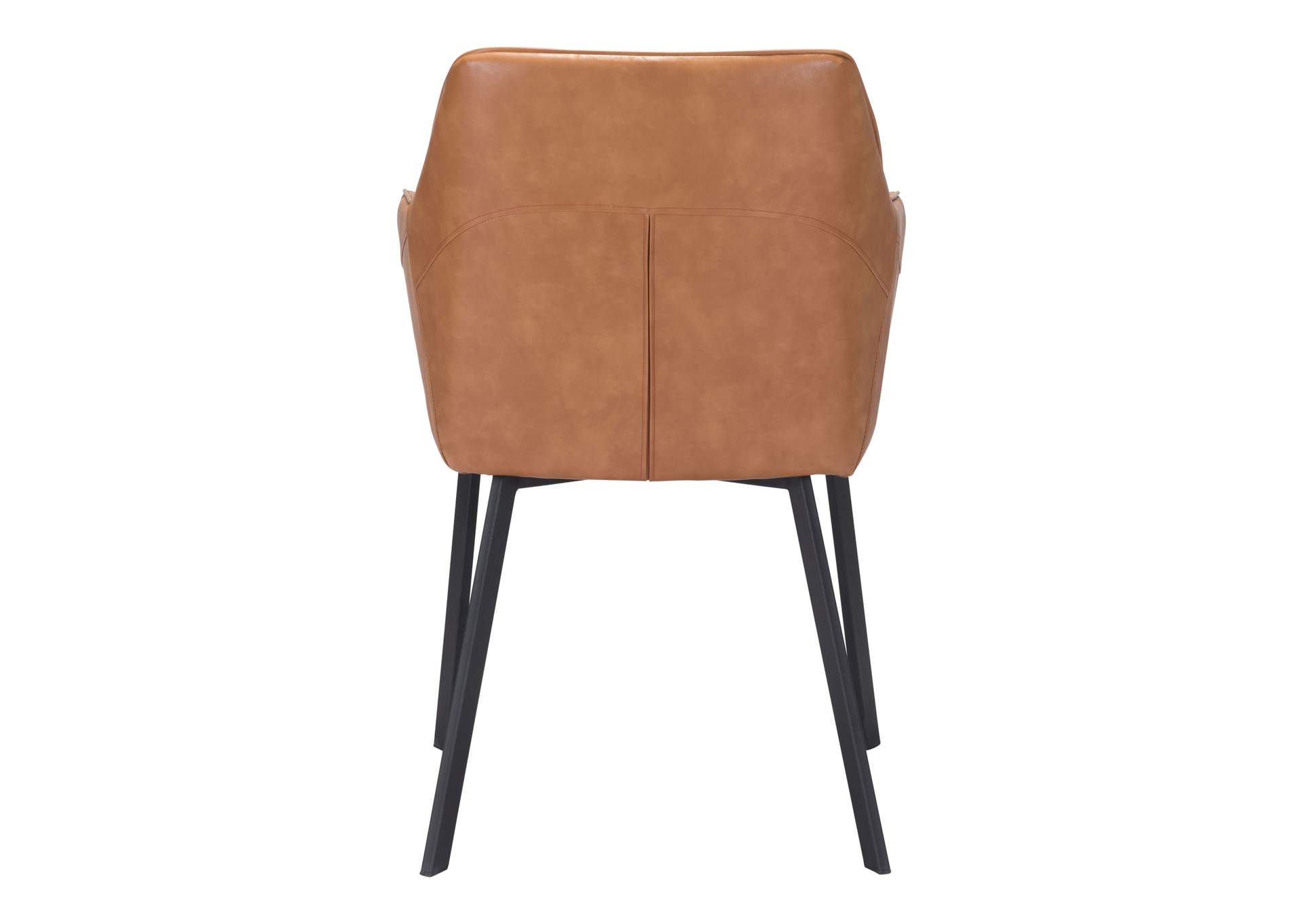 Loiret Dining Chair (Set Of 2) Brown,Zuo