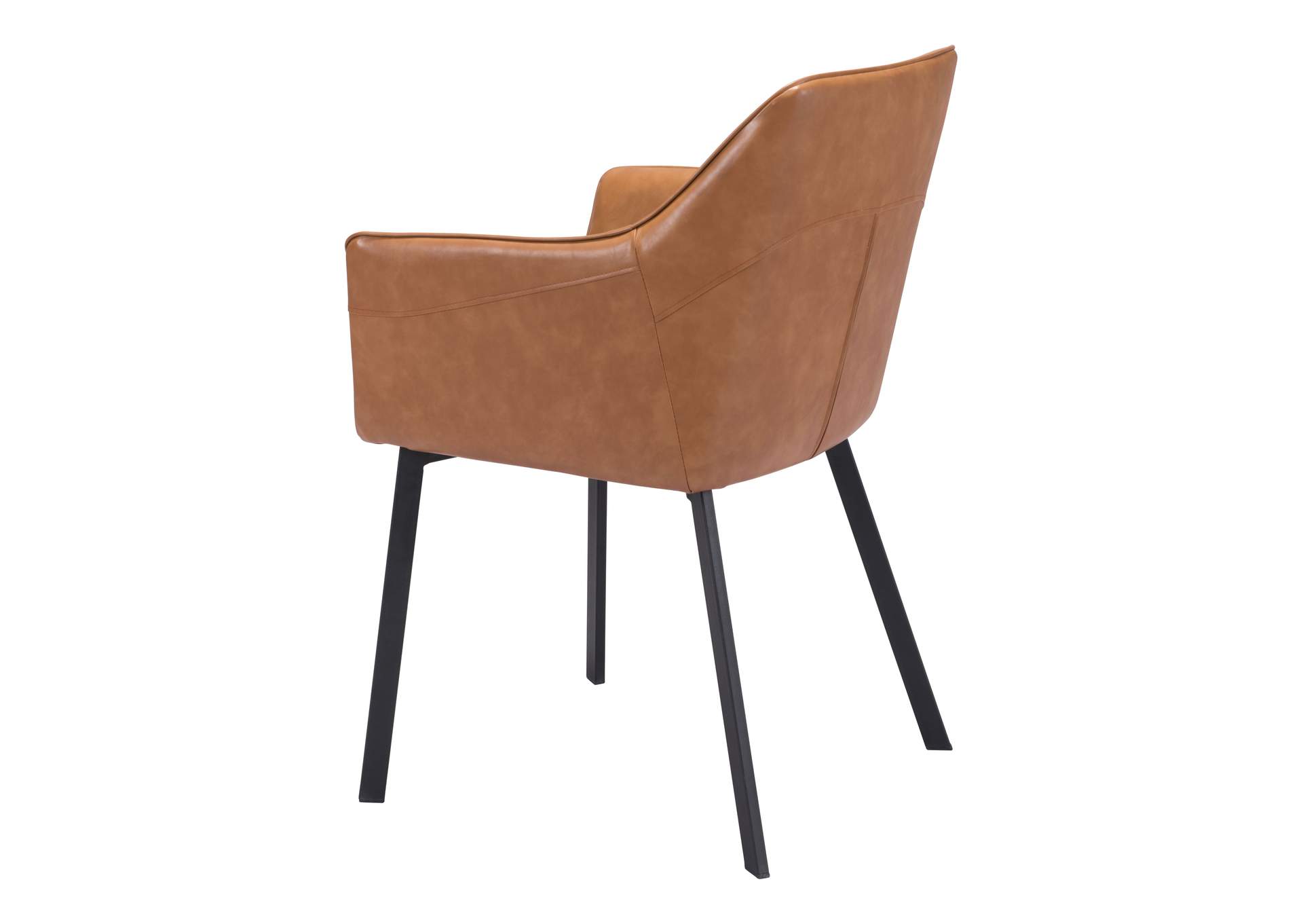 Loiret Dining Chair (Set Of 2) Brown,Zuo