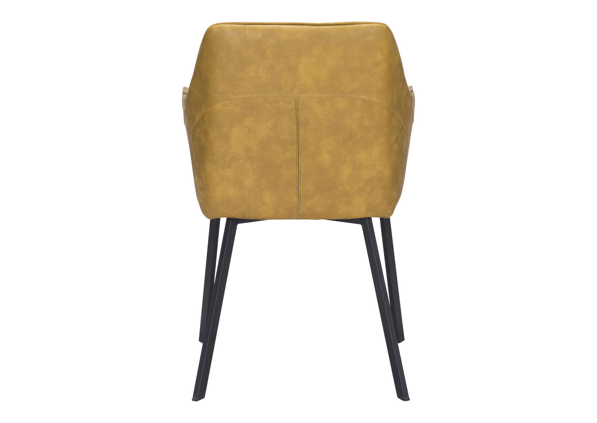 Loiret Dining Chair (Set Of 2) Yellow,Zuo