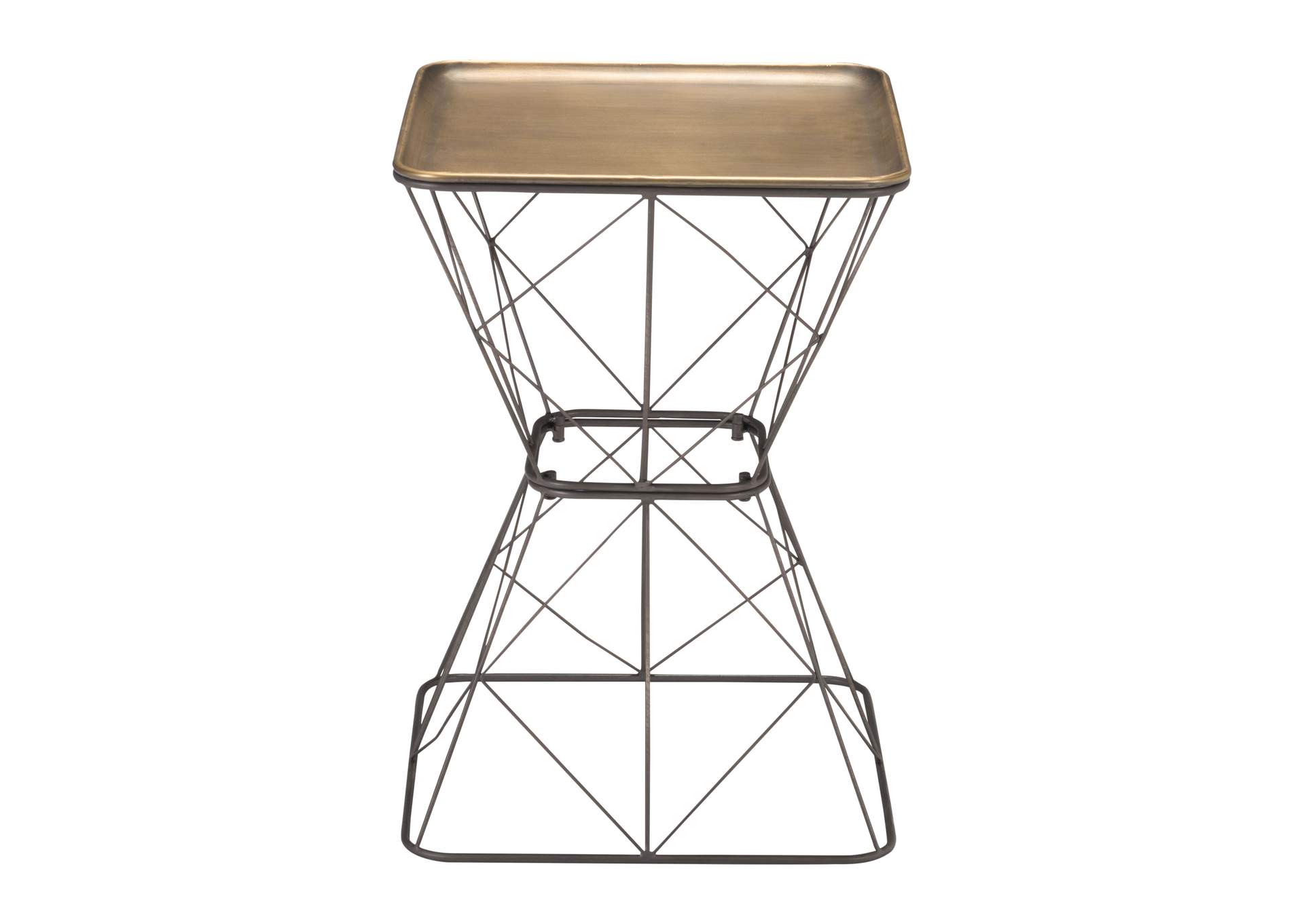 Timothy Side Table Gold,Zuo