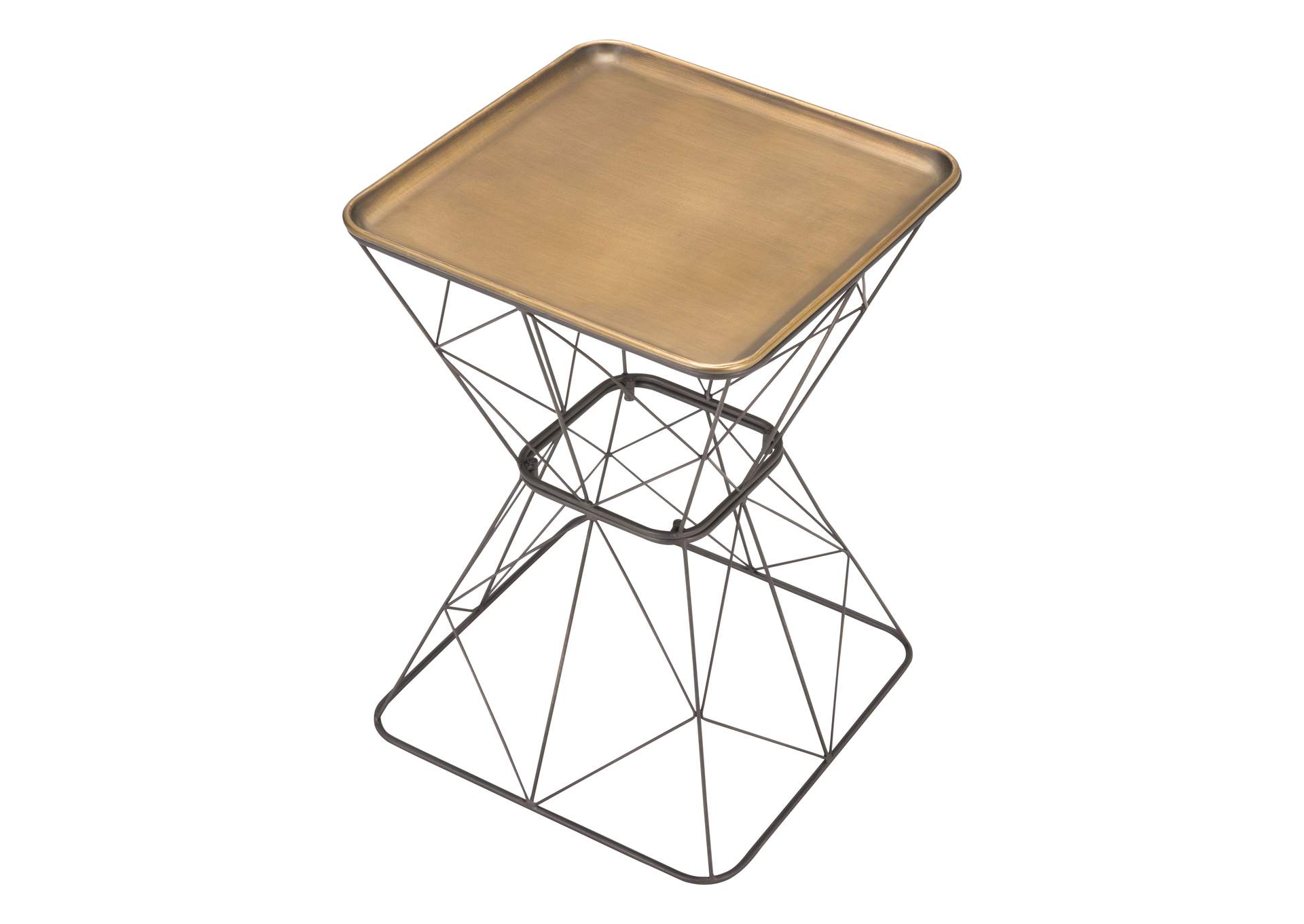 Timothy Side Table Gold,Zuo