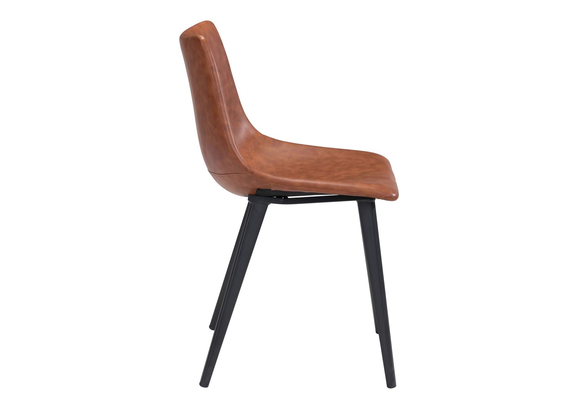 Daniel Dining Chair (Set Of 2) Vintage Brown,Zuo