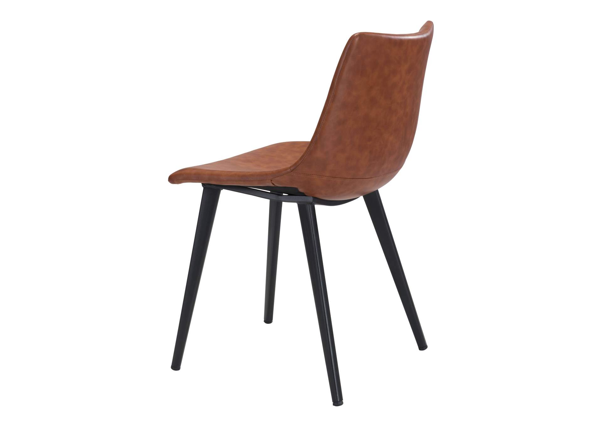 Daniel Dining Chair (Set Of 2) Vintage Brown,Zuo