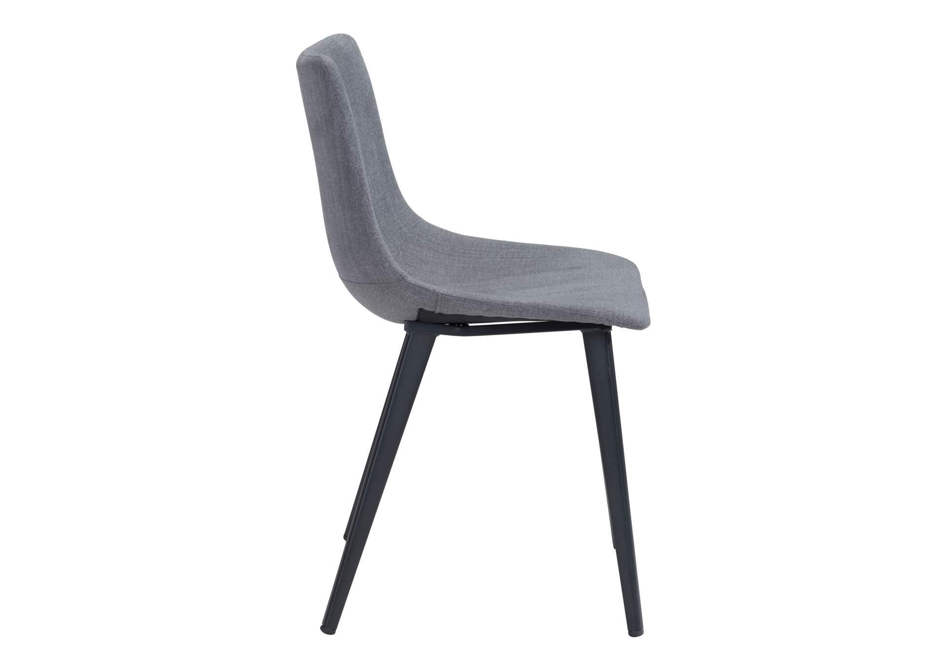 Daniel Dining Chair (Set Of 2) Gray,Zuo