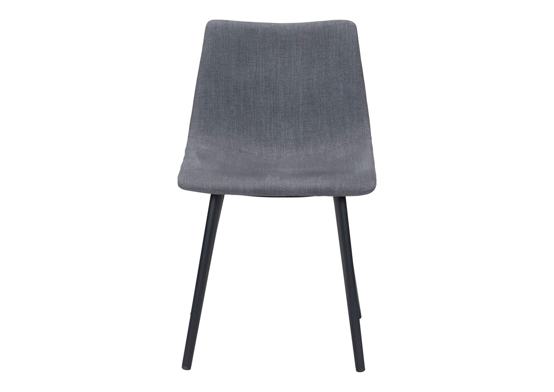 Daniel Dining Chair (Set Of 2) Gray,Zuo