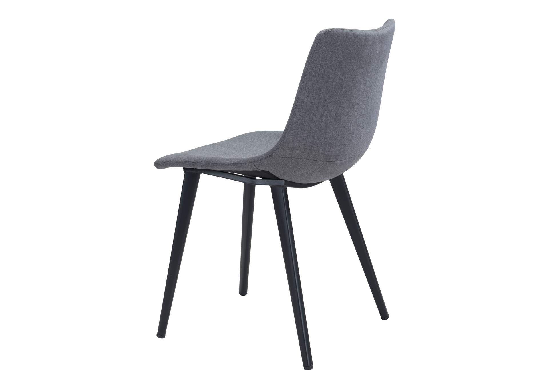 Daniel Dining Chair (Set Of 2) Gray,Zuo