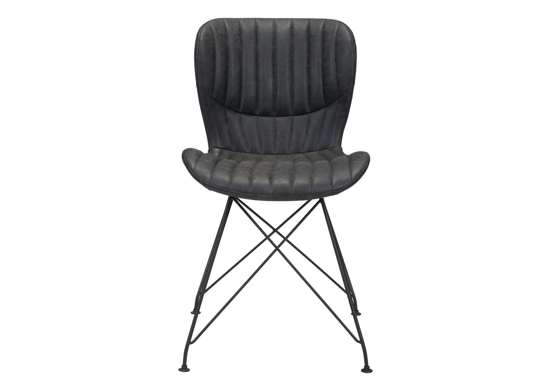 Gabby Dining Chair (Set Of 2) Vintage Black,Zuo