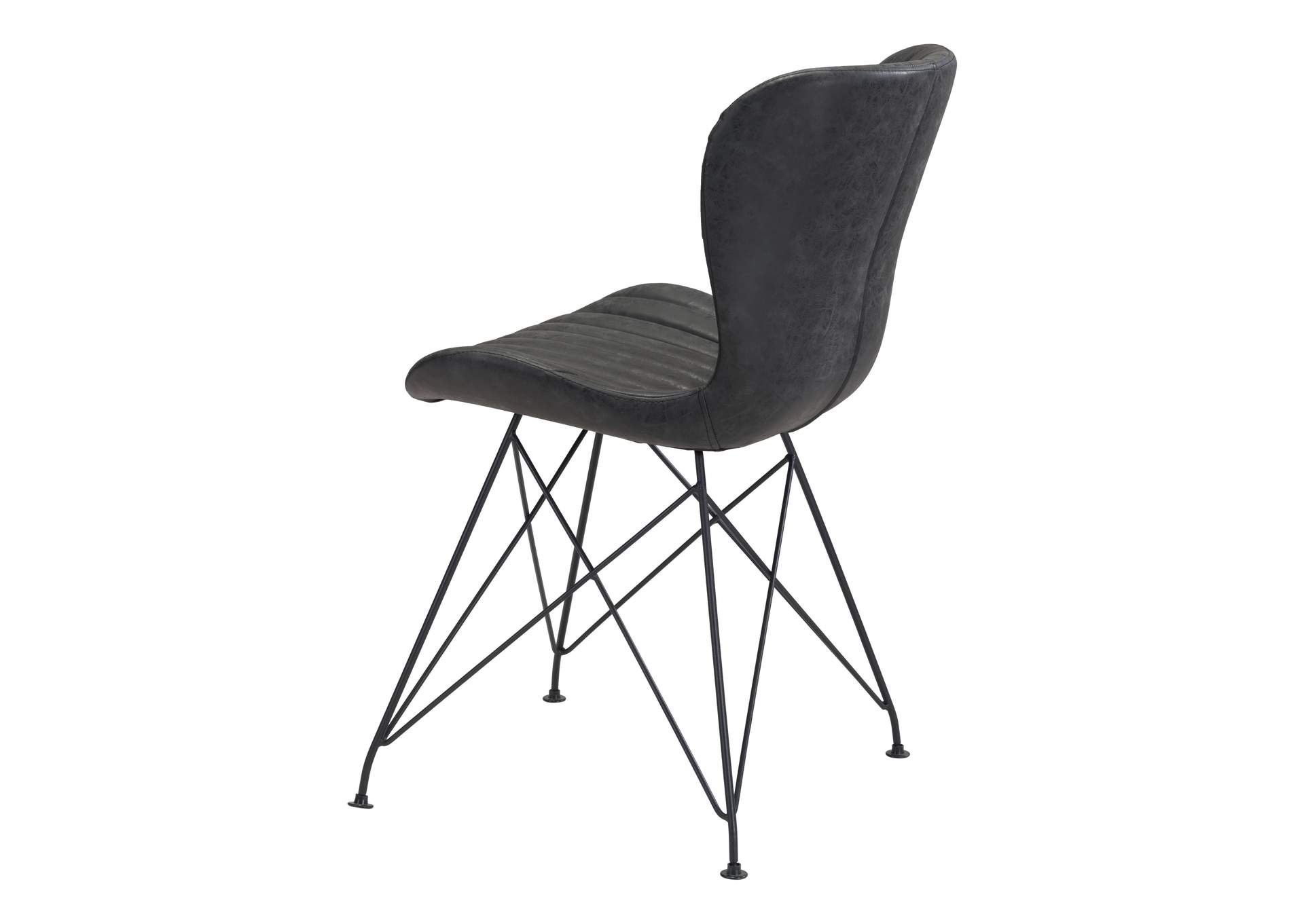 Gabby Dining Chair (Set Of 2) Vintage Black,Zuo