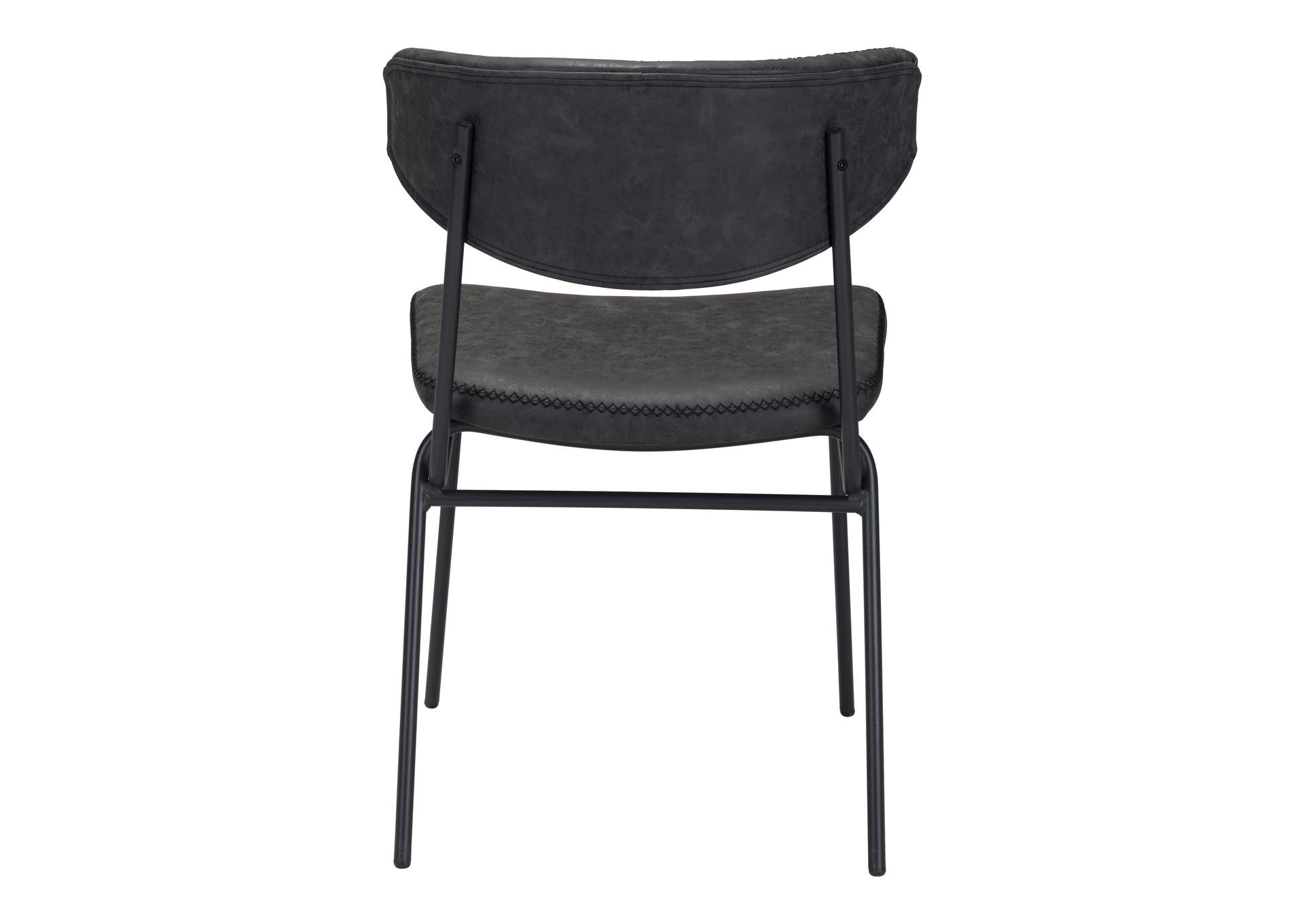 Ellen Dining Chair (Set Of 2) Vintage Black,Zuo