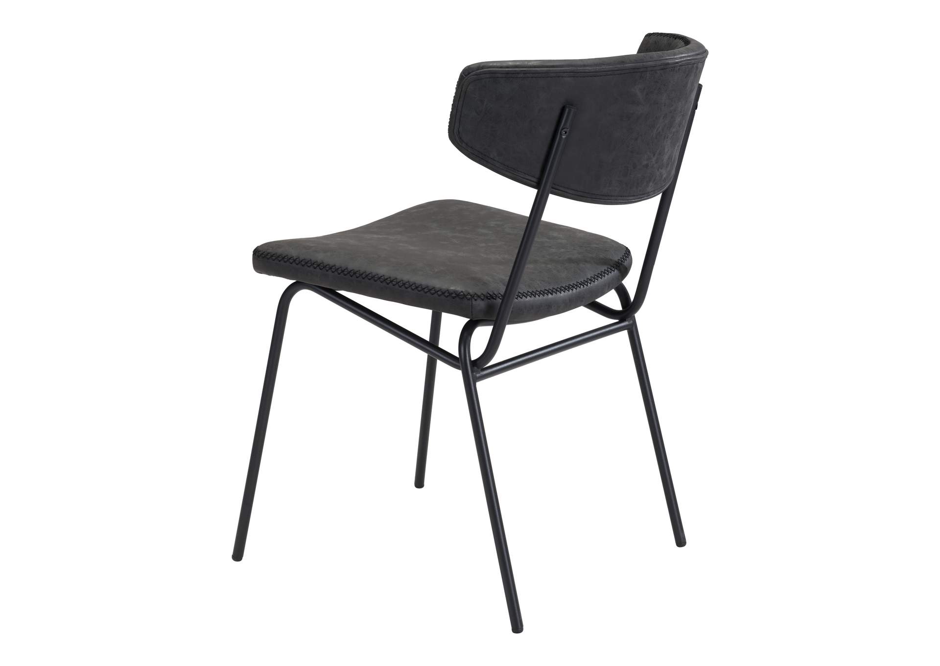 Ellen Dining Chair (Set Of 2) Vintage Black,Zuo