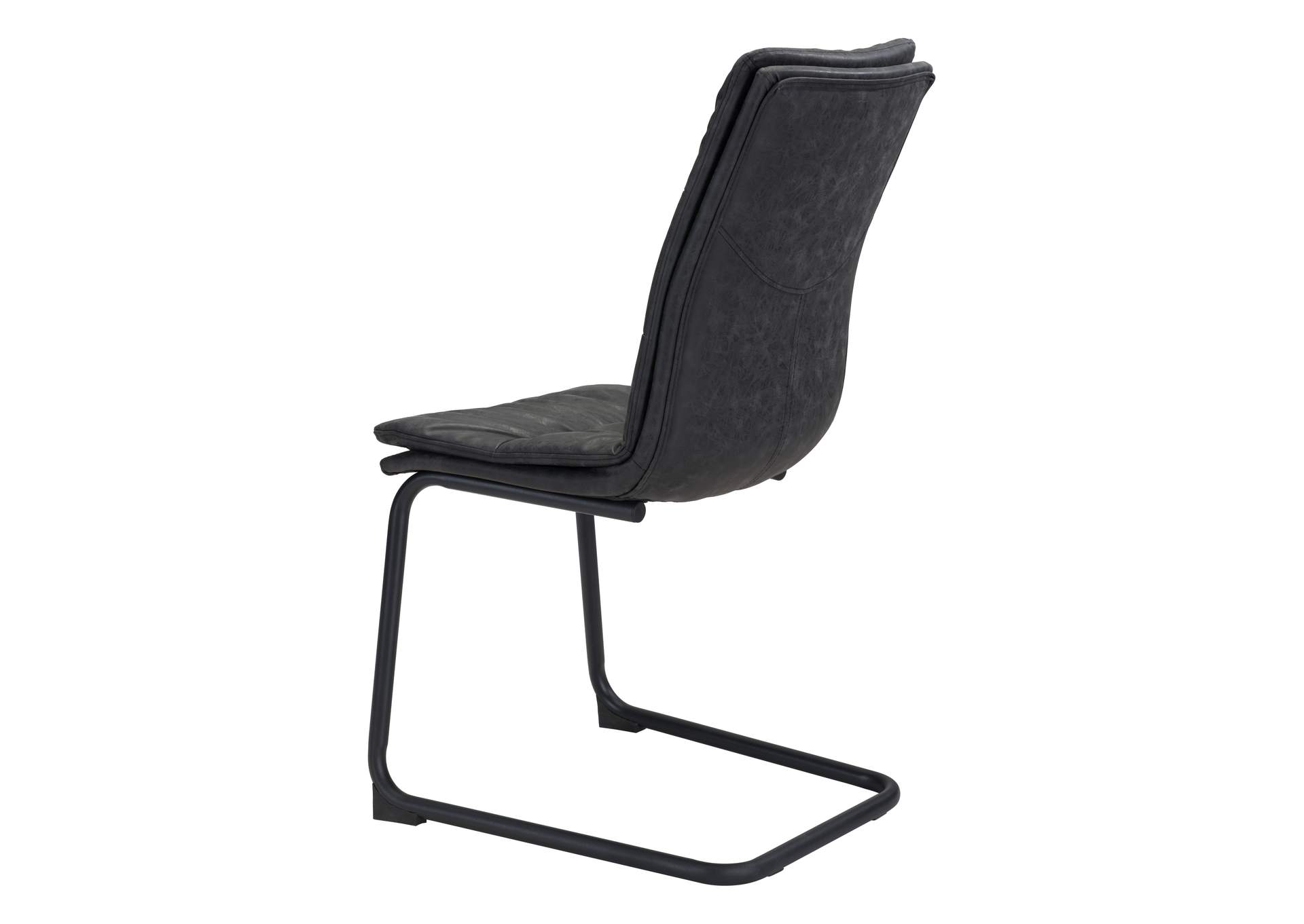 Sharon Dining Chair (Set Of 2) Vintage Black,Zuo