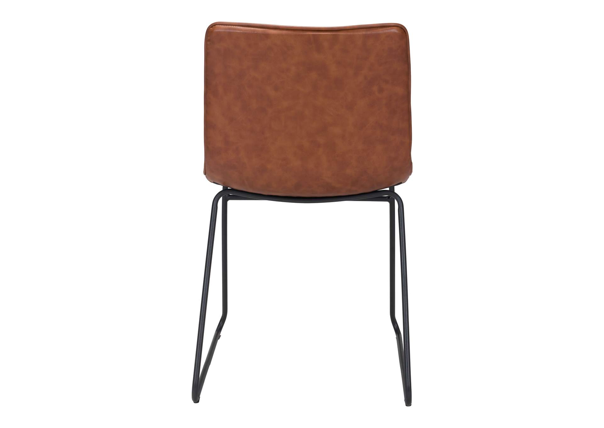 Jack Dining Chair (Set Of 2) Vintage Brown,Zuo