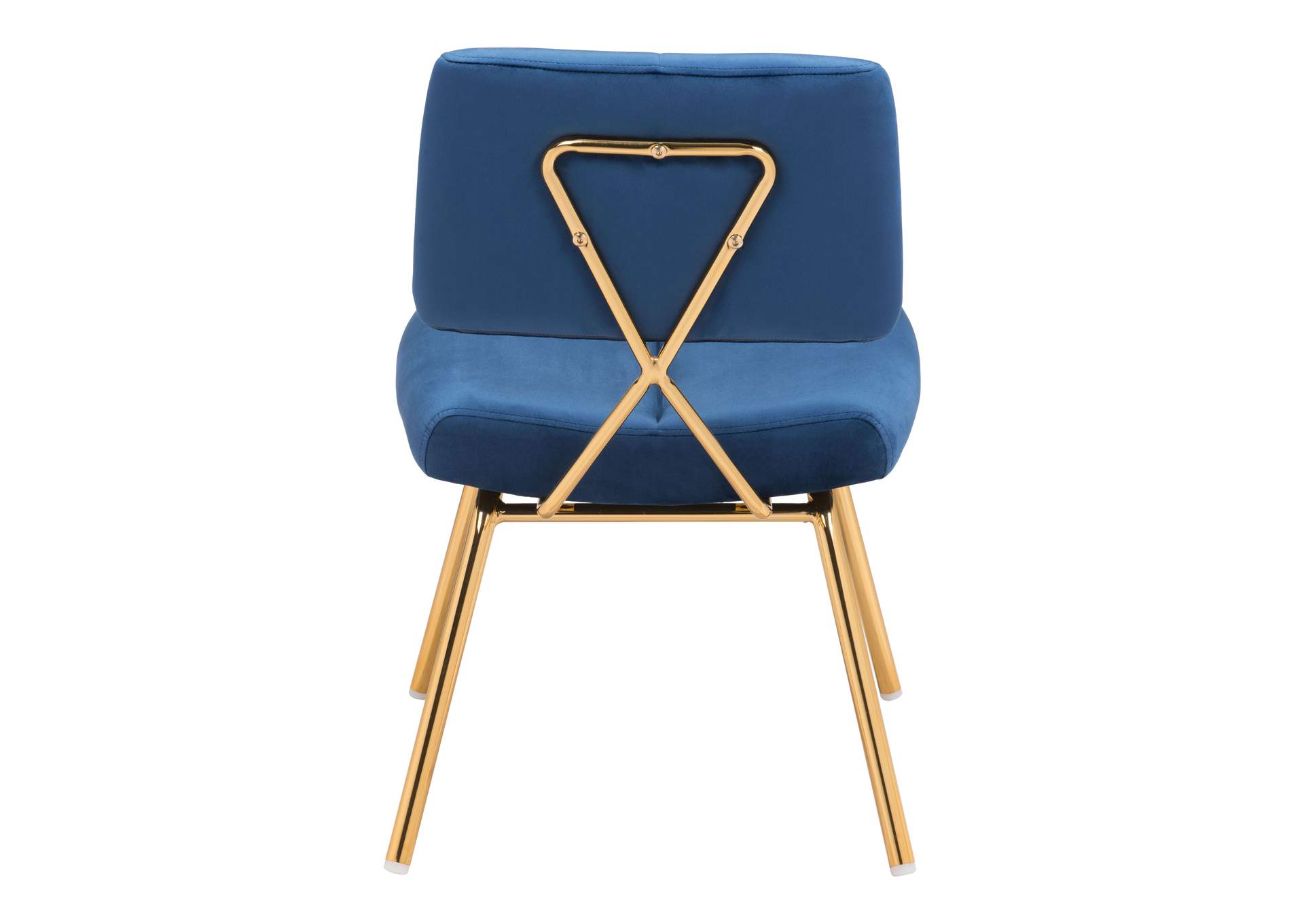 Nicole Dining Chair (Set Of 2) Blue,Zuo