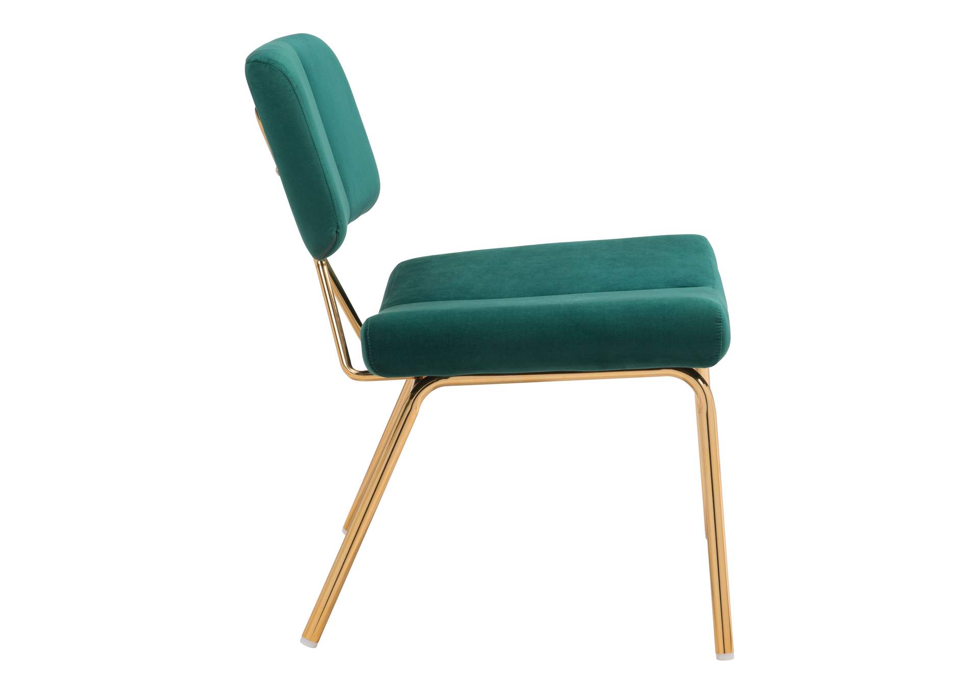 Nicole Dining Chair (Set Of 2) Green,Zuo