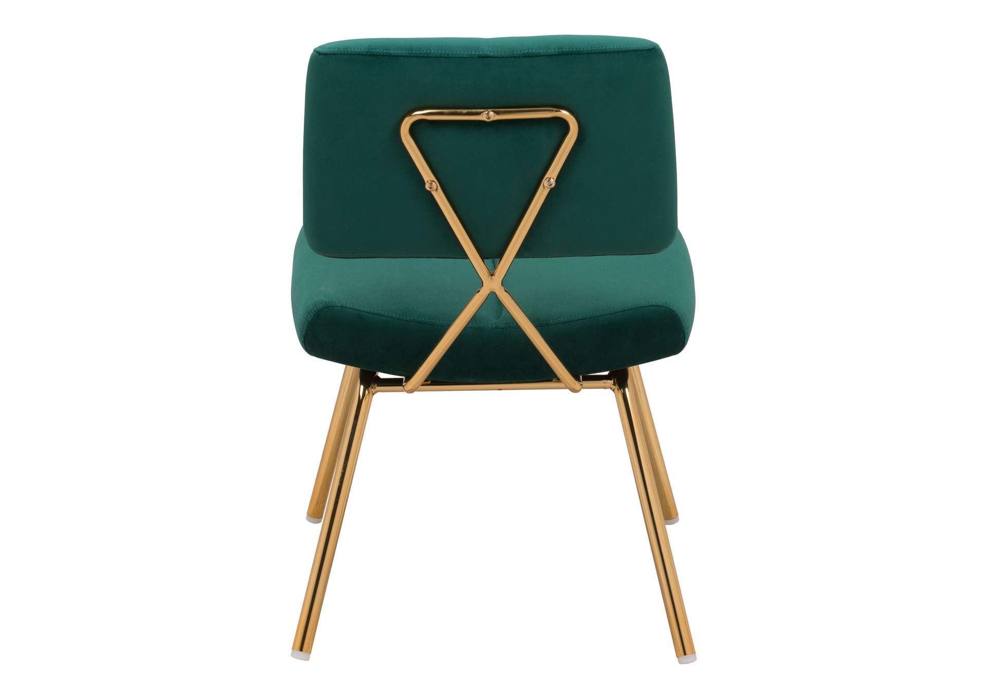 Nicole Dining Chair (Set Of 2) Green,Zuo