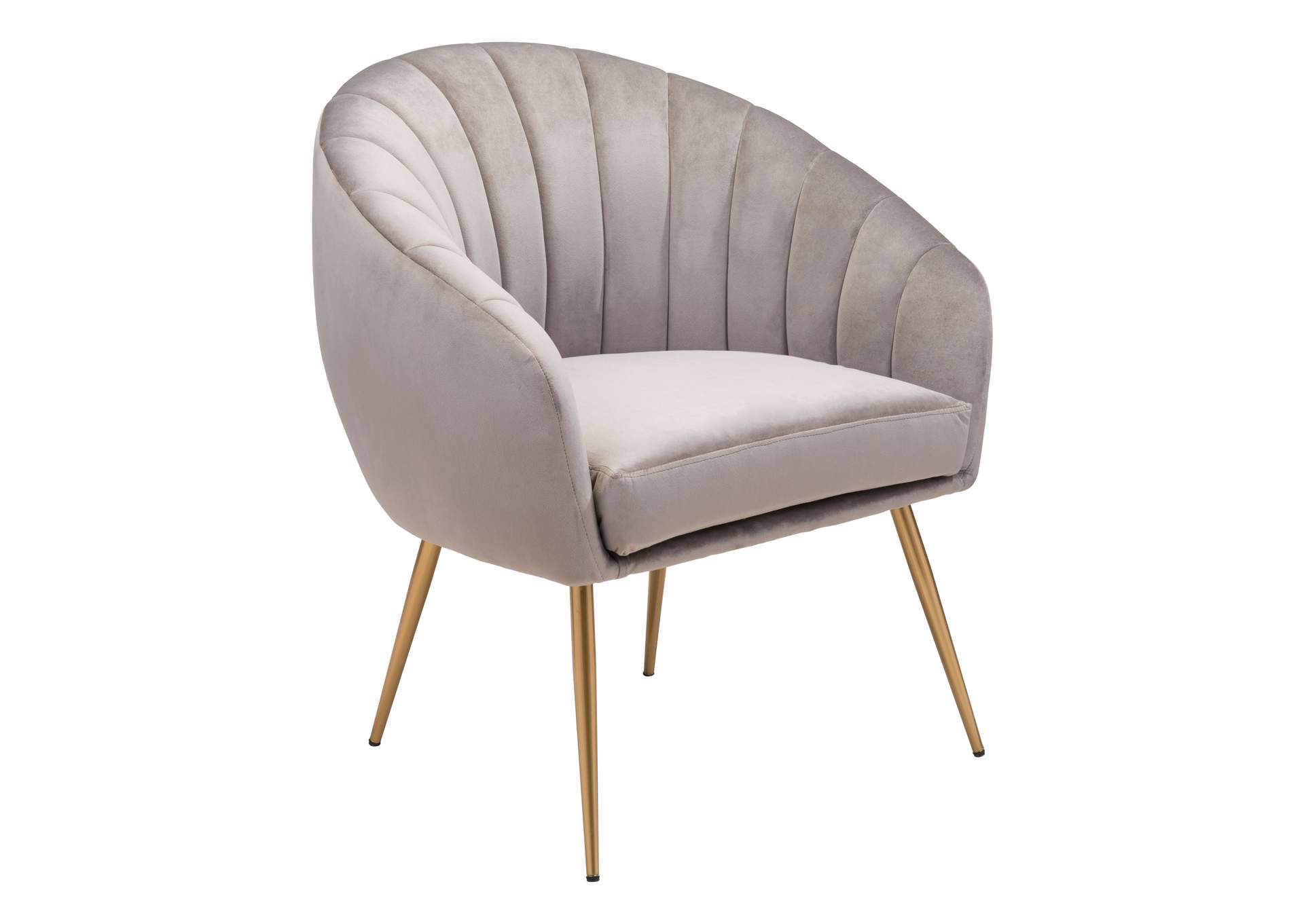 Max Accent Chair Gray,Zuo