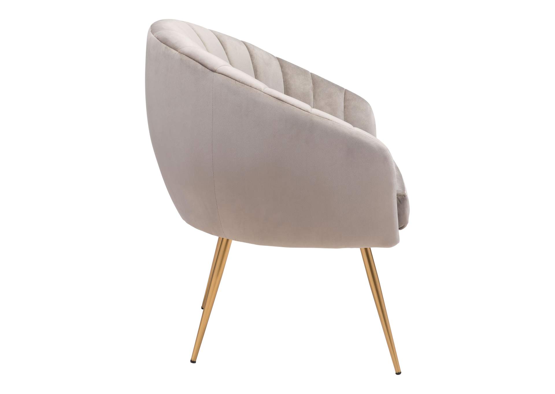 Max Accent Chair Gray,Zuo