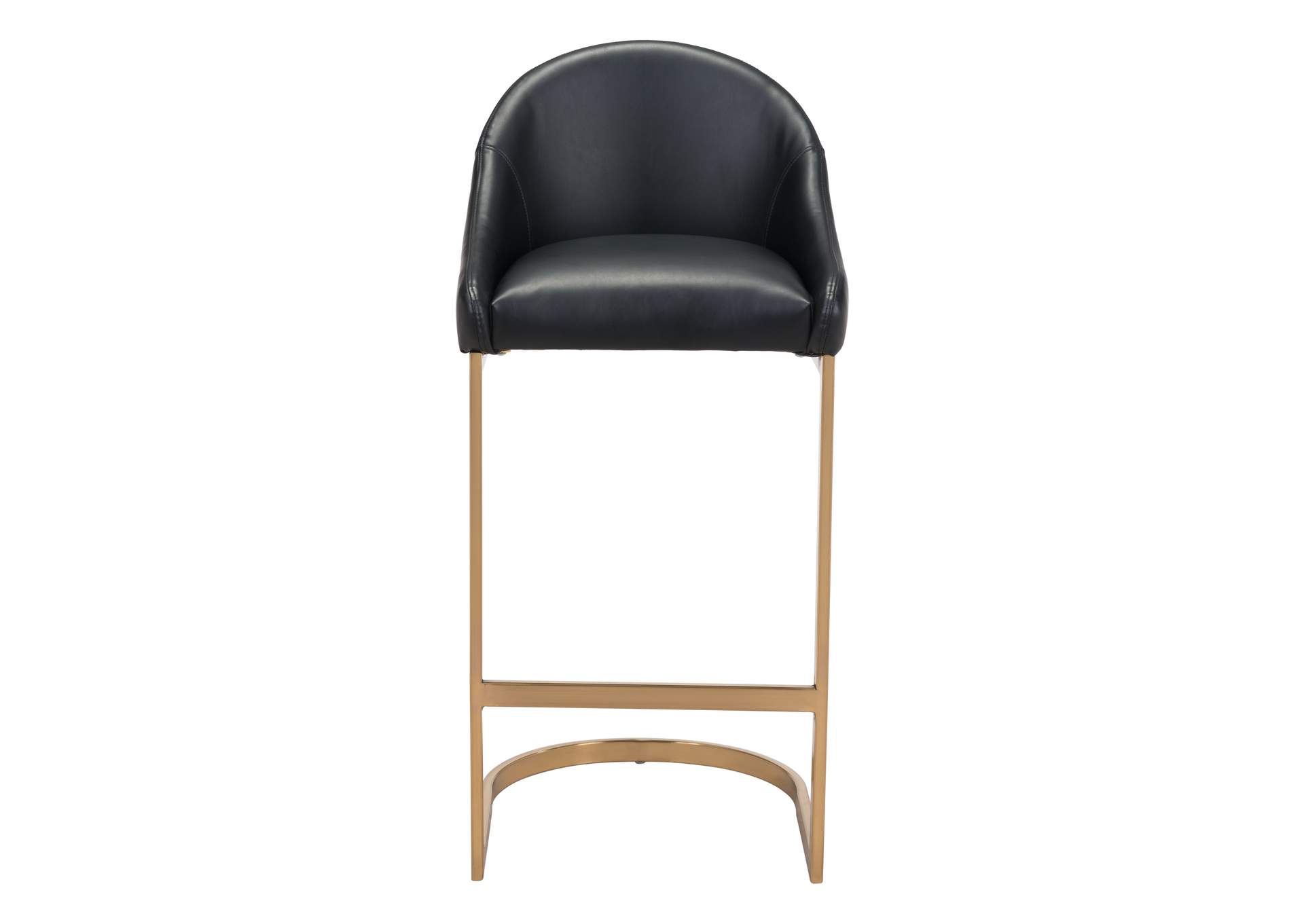 Scott Barstool Black & Gold,Zuo