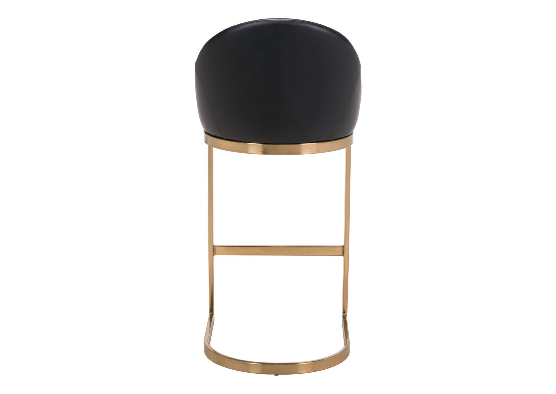 Scott Barstool Black & Gold,Zuo