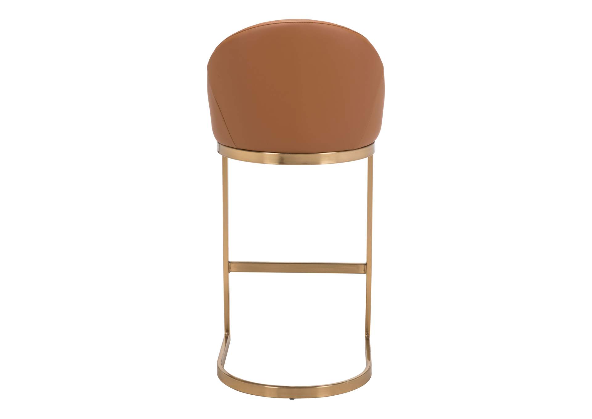 Scott Barstool Tan & Gold,Zuo